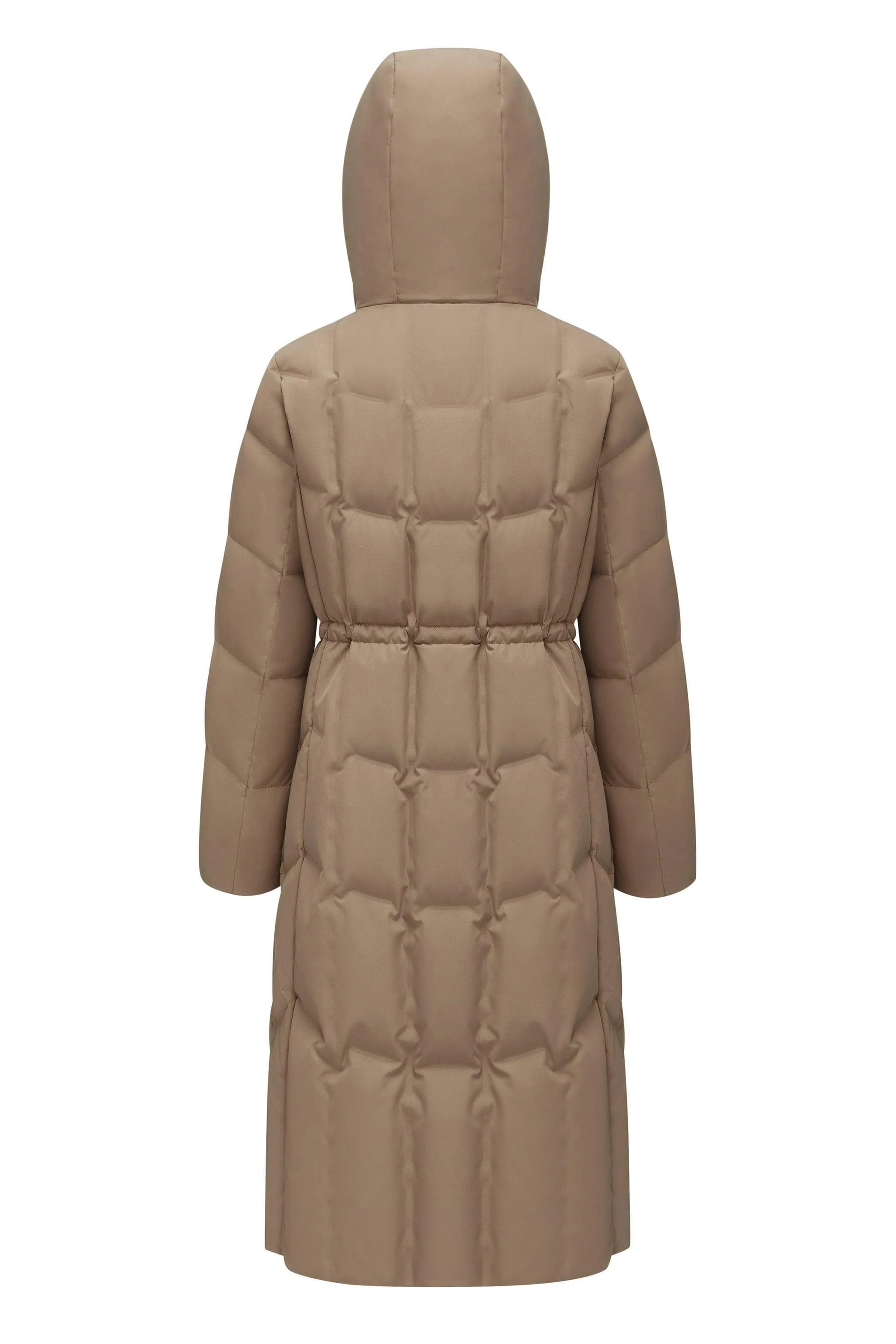 Women's Long Hooded Goose Down Jacket 146 - Image 31