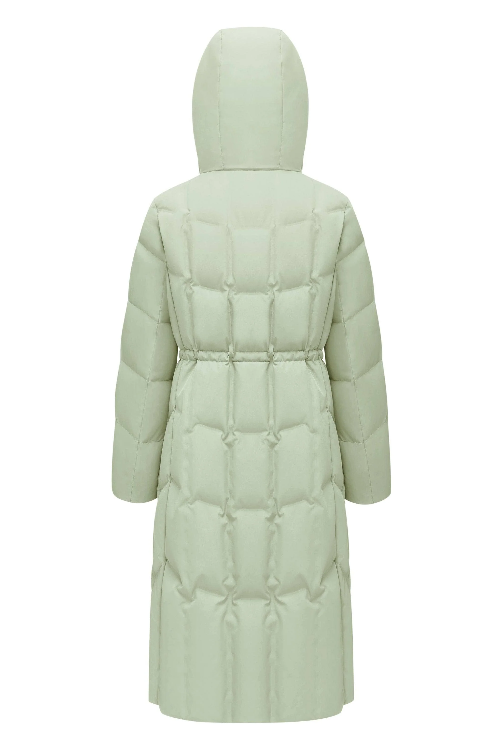 Women's Long Hooded Goose Down Jacket 146 - Image 44