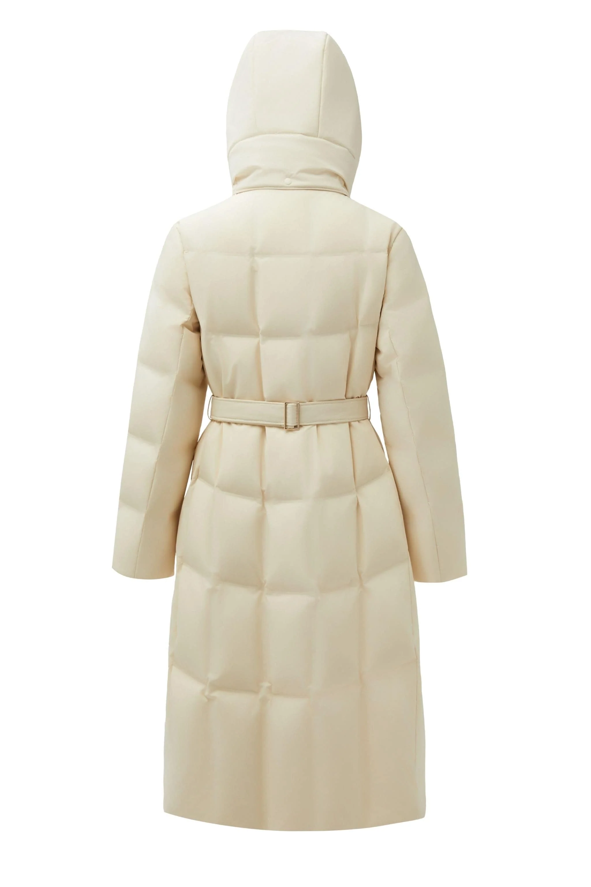 Women's Long Hooded Goose Down Jacket 146 - Image 6