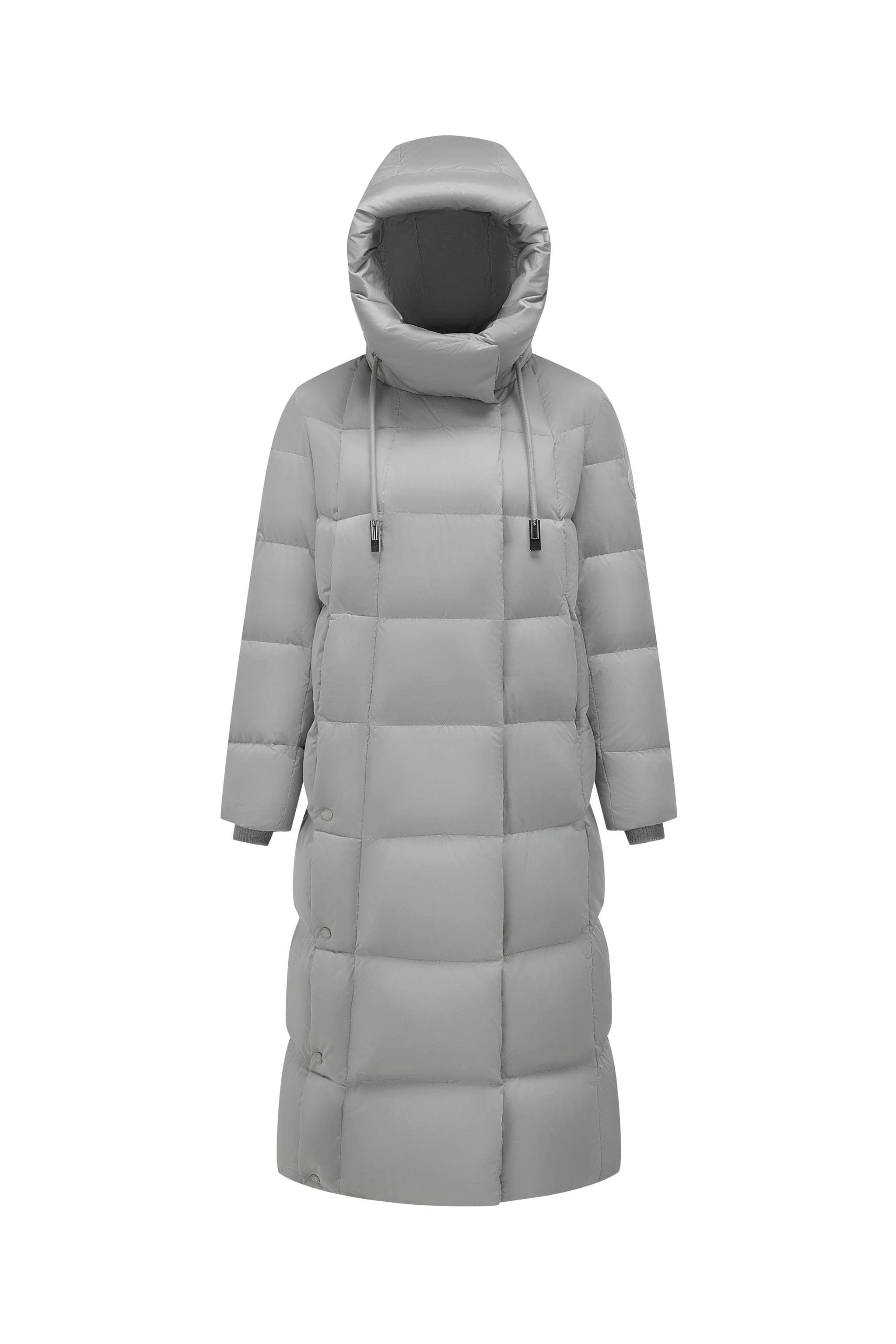 Women's Long Length Down Coat 5184 - Image 4