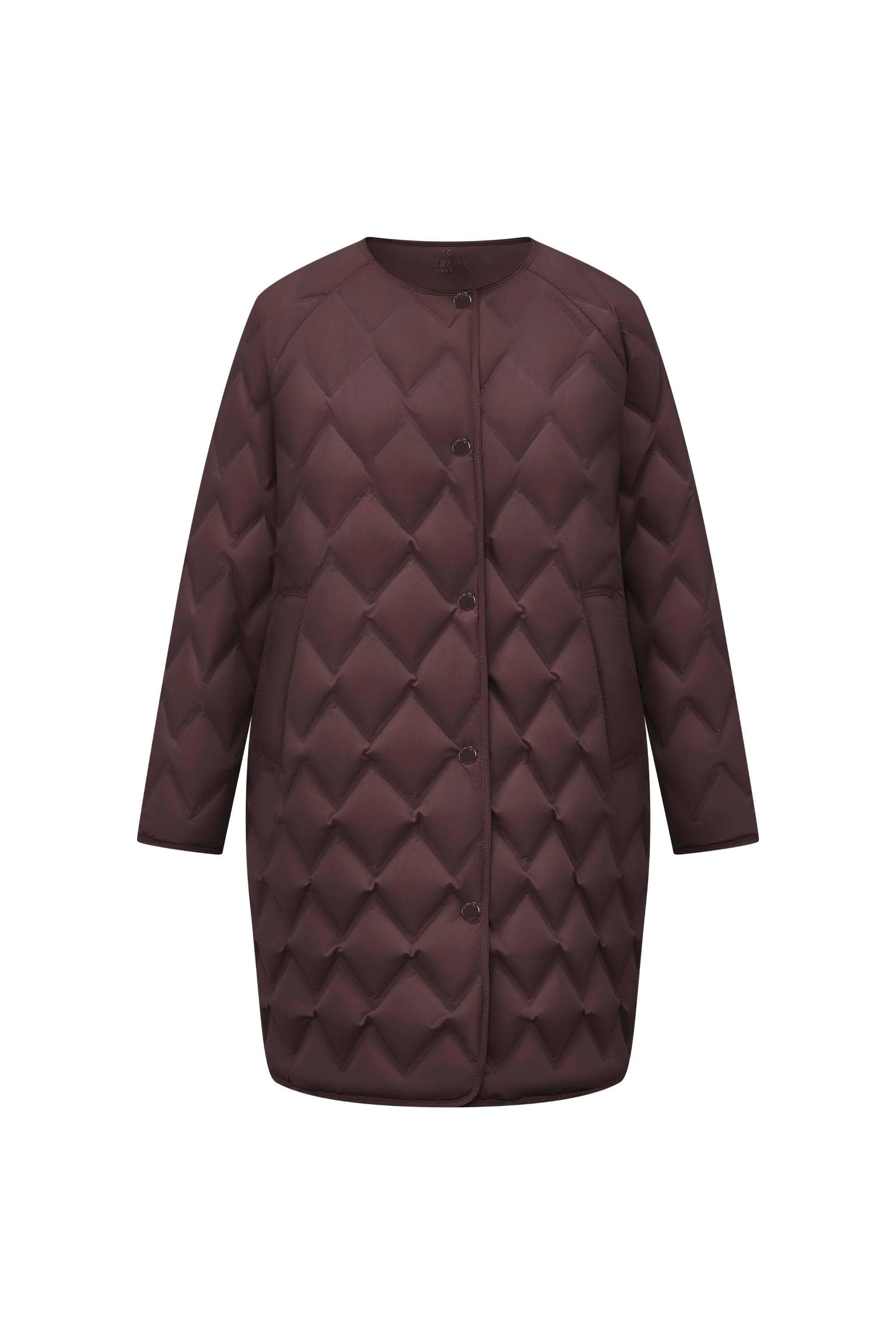 Women's Mid Length Goose Down Business Jacket - Image 24