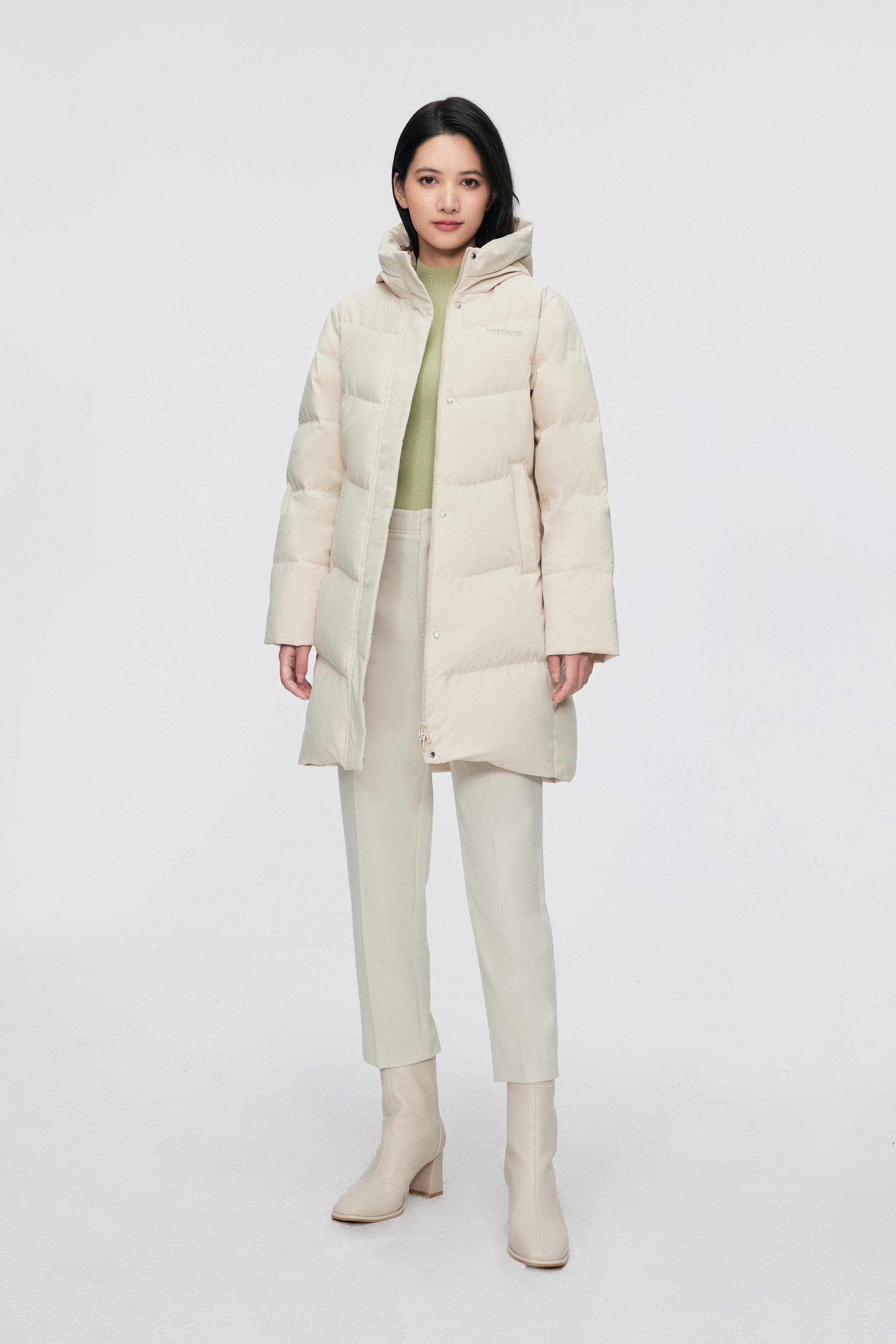 Women's Middle Length Down Coat 5124 - Image 10
