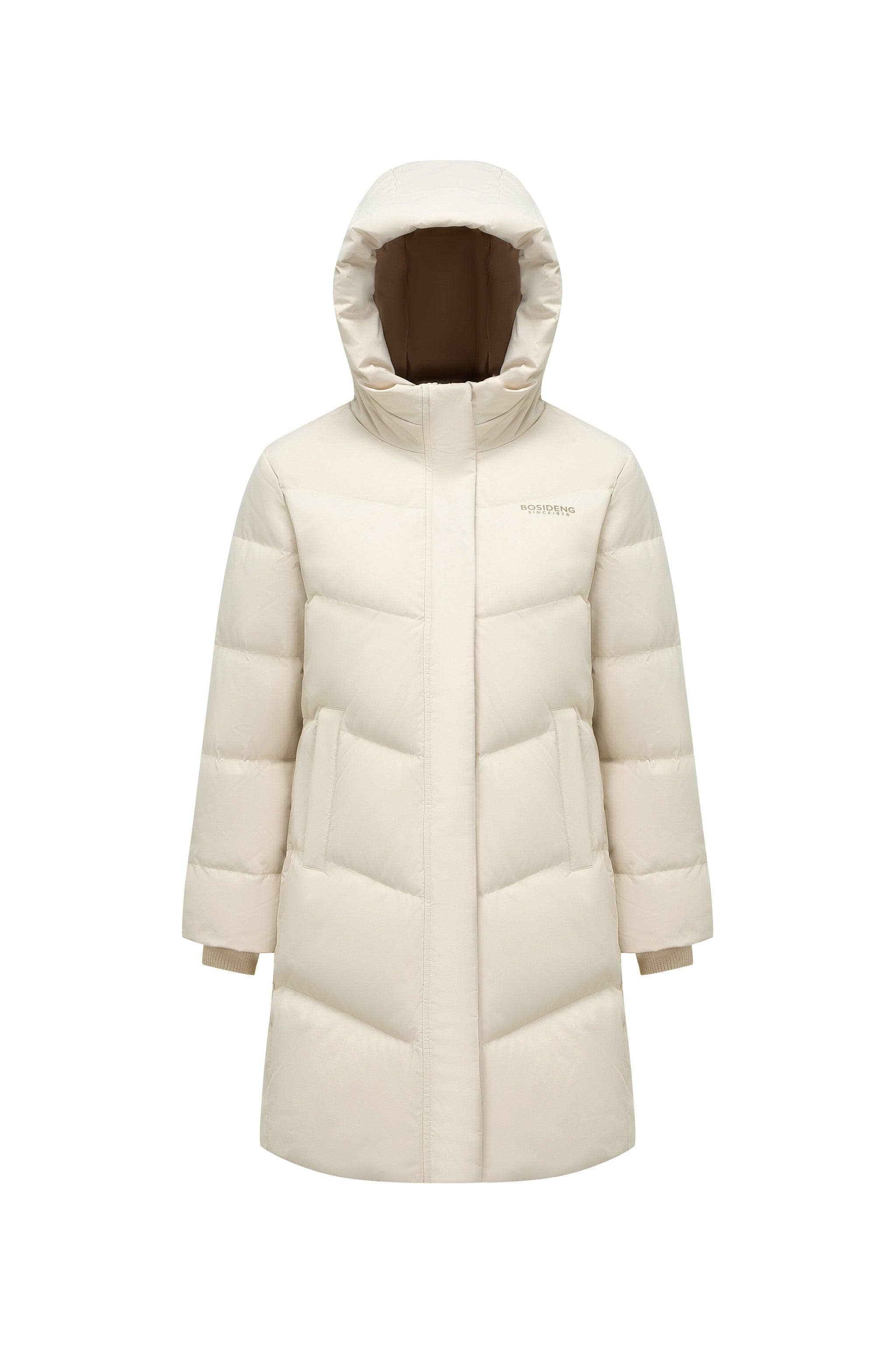 Women's Middle Length Down Coat 5124 - Image 12