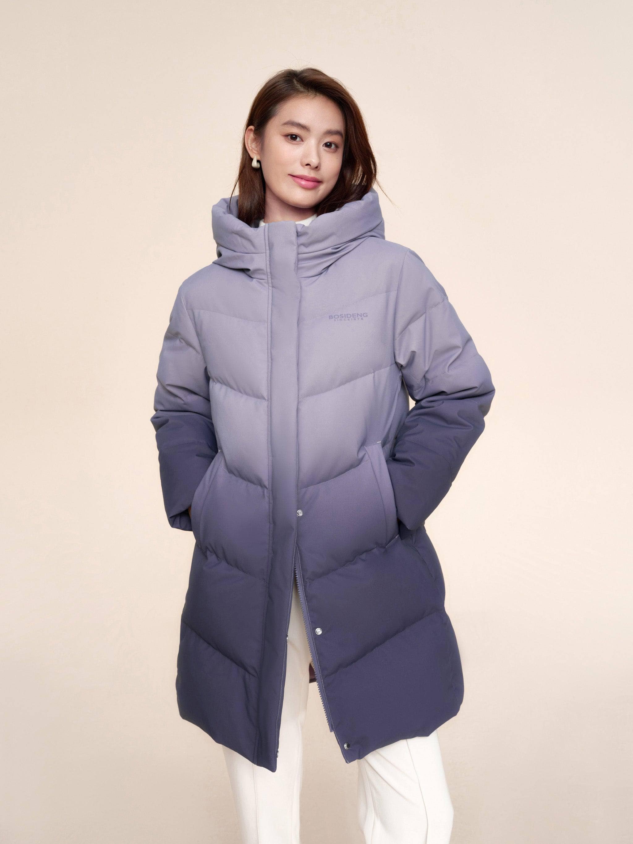 Women's Middle Length Down Coat 5124 - Image 18