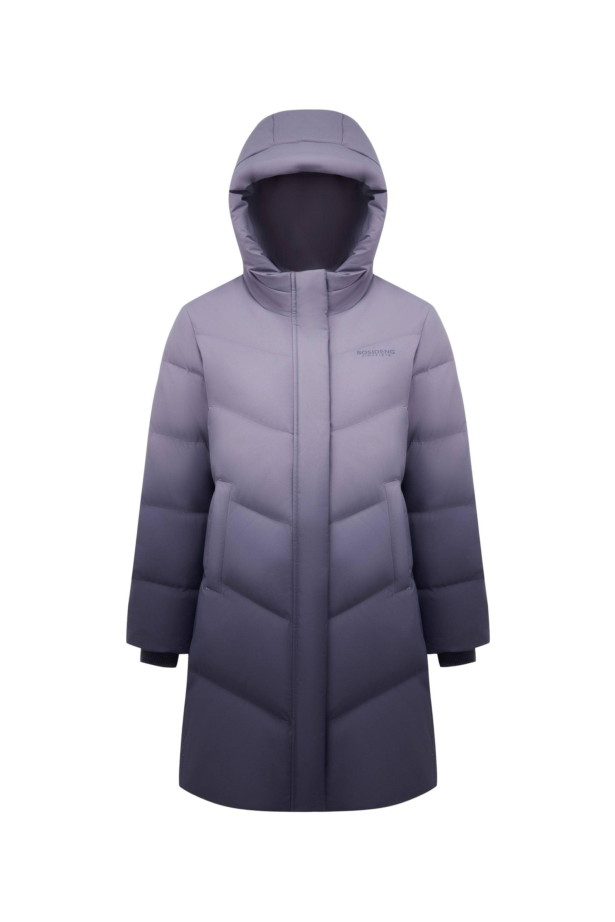 Women's Middle Length Down Coat 5124 - Image 22