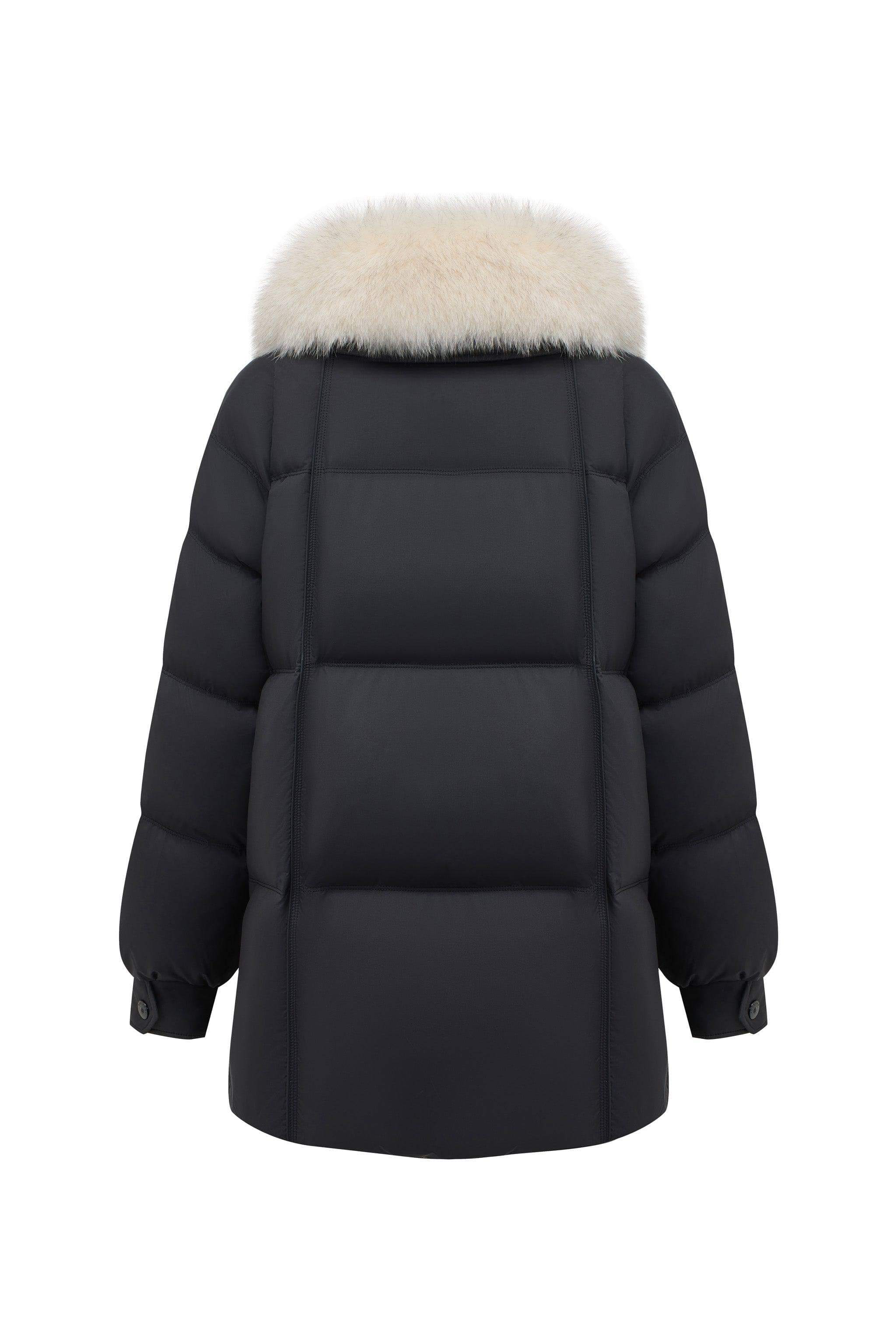 Women's Middle Length Down Coat 5186 - Image 21