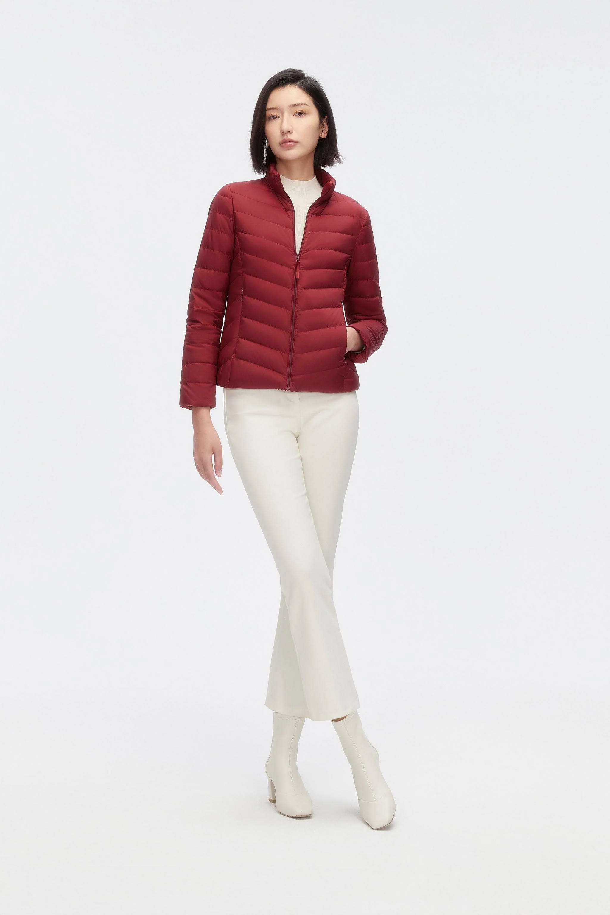 Women's Packable Ultralight Down Jacket - Image 11