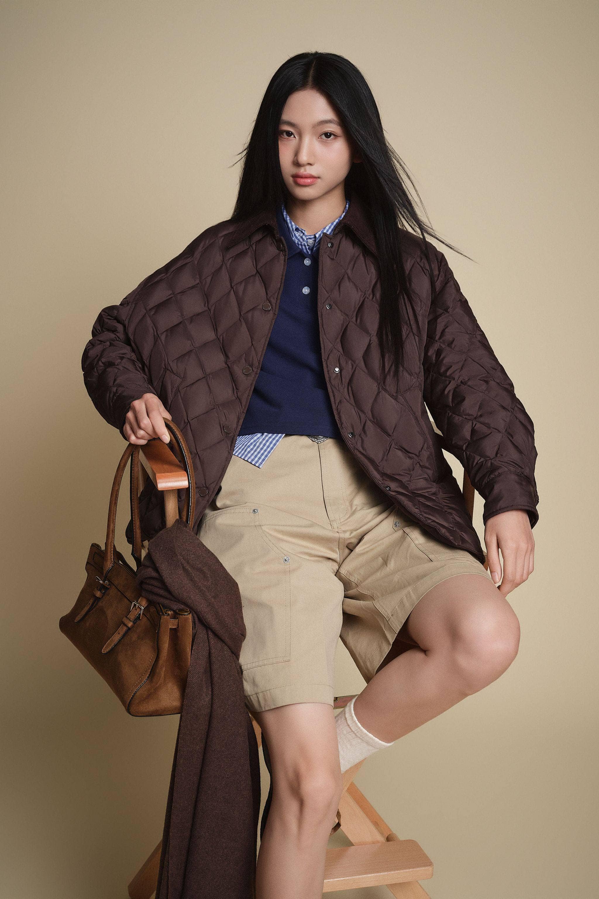 Women's Quilted Barn Down Jacket - Image 18