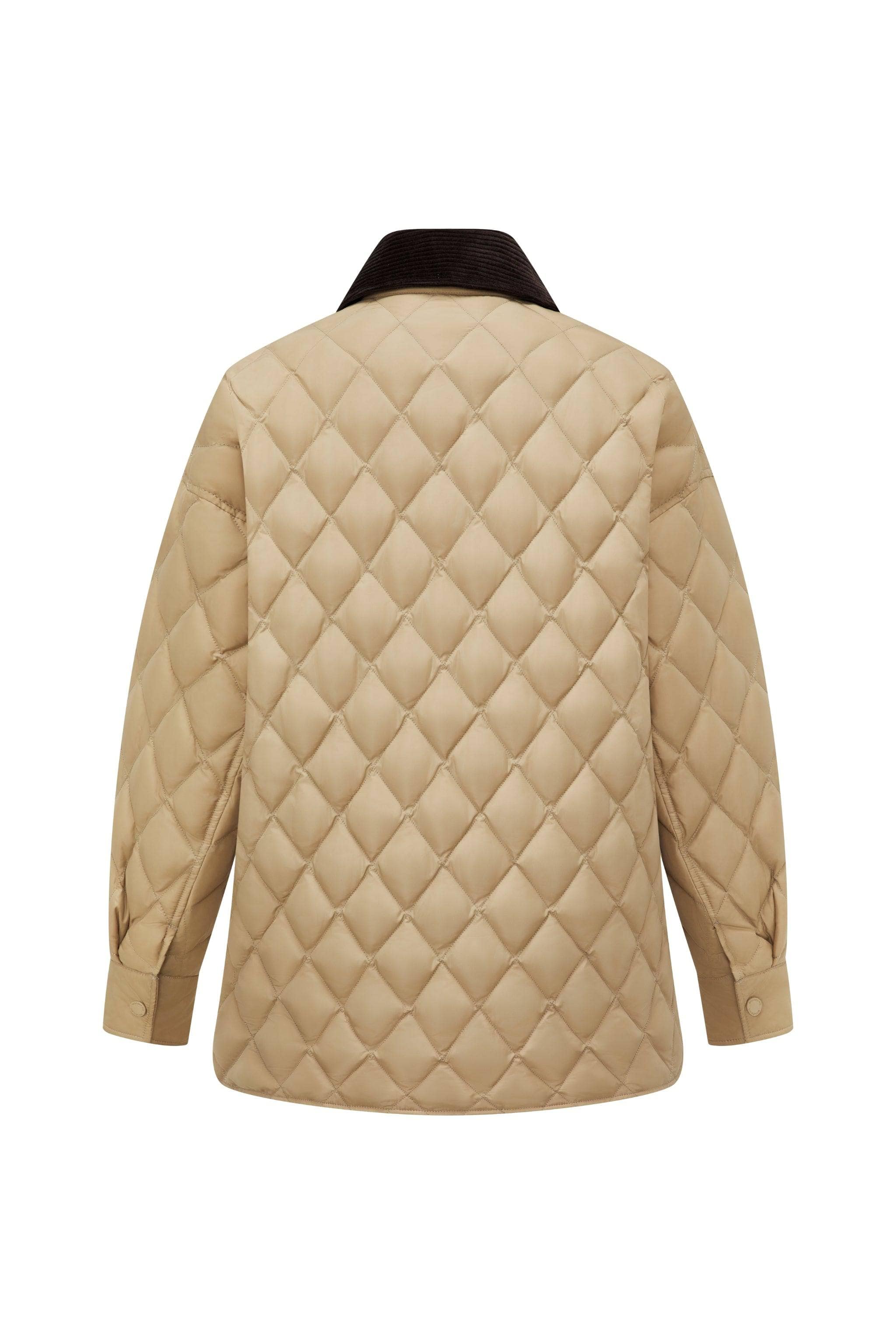 Women's Quilted Barn Down Jacket - Image 7