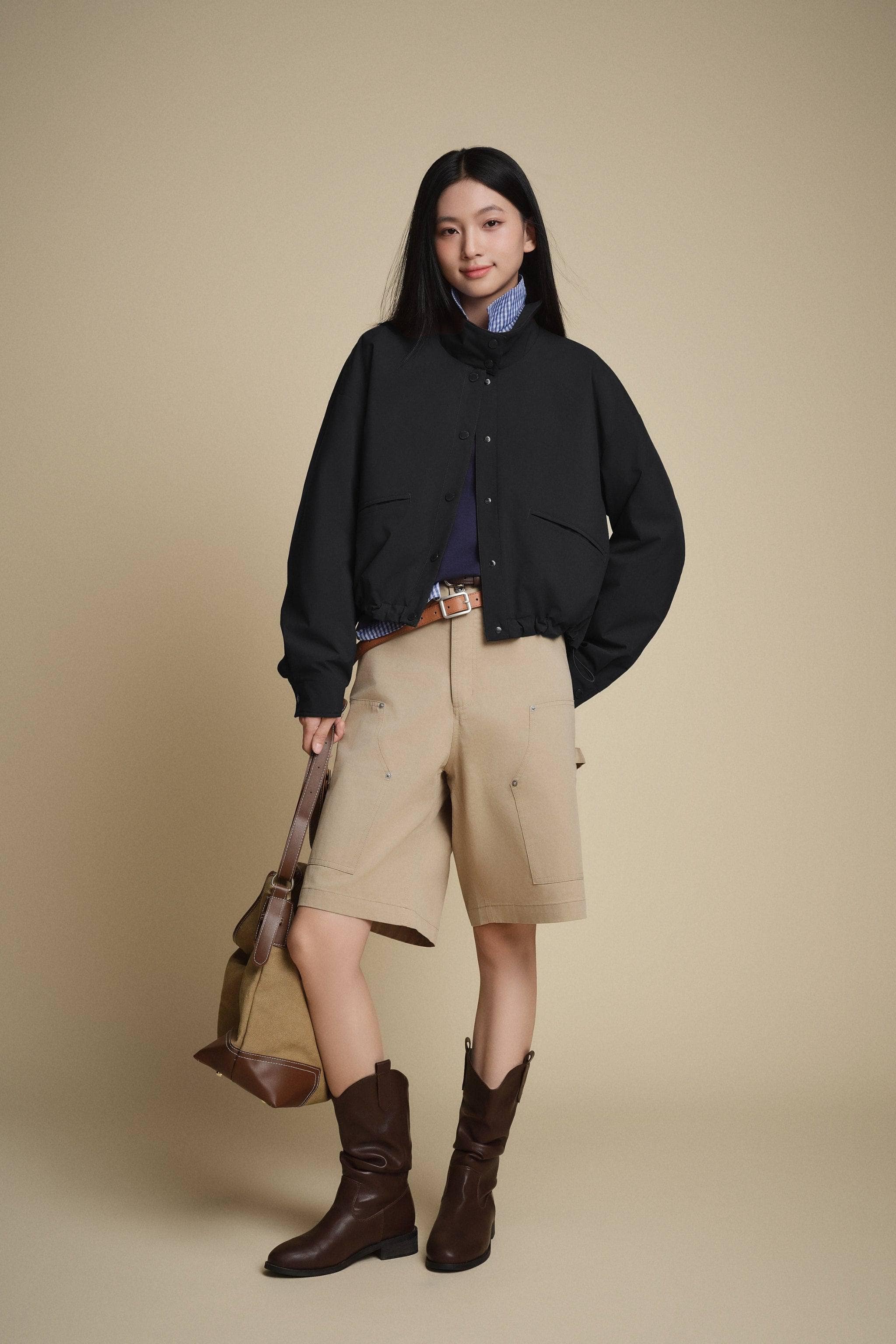 Women's Standing Collar Barn Down Jacket - Image 20