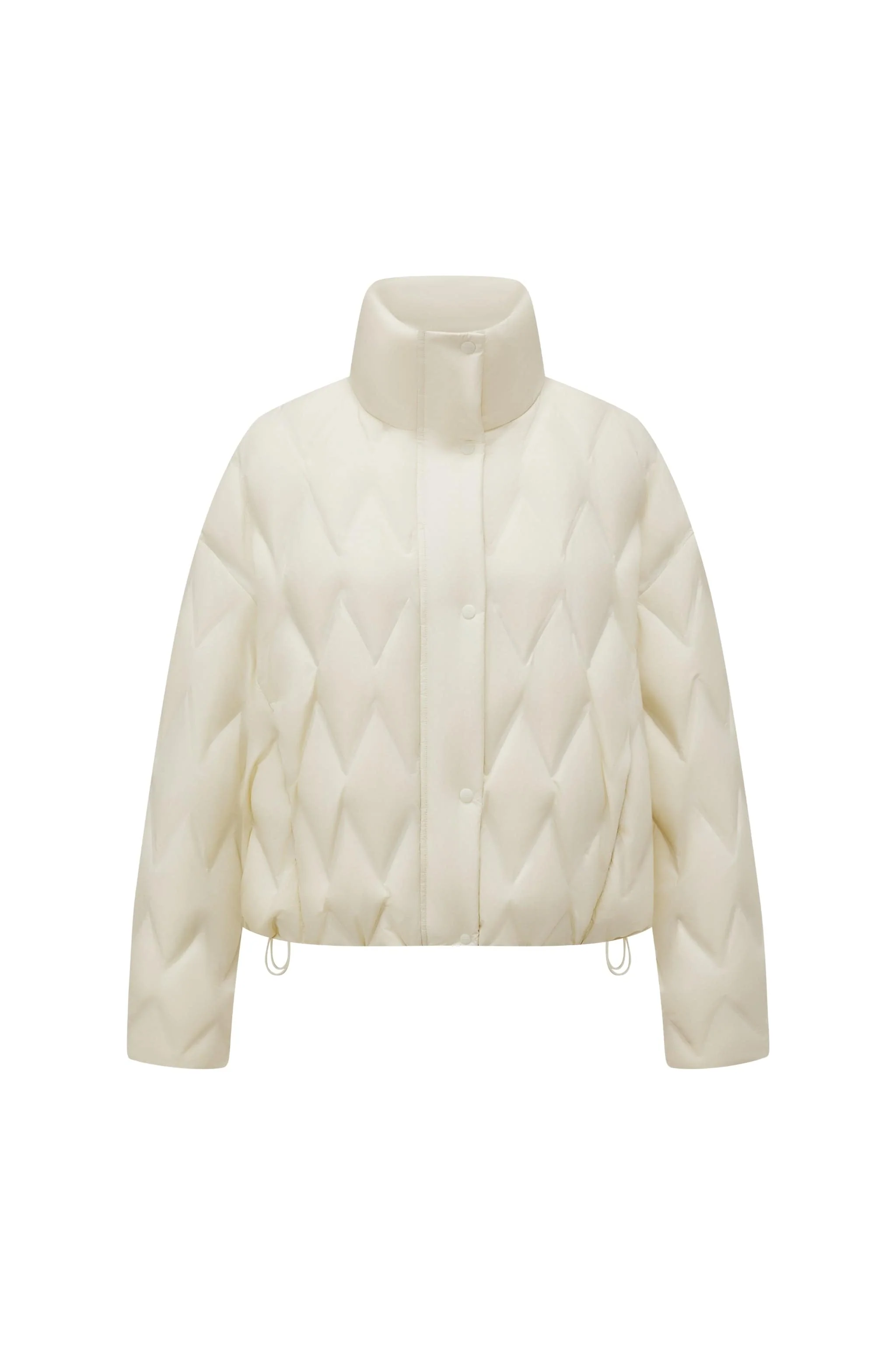 Women's Standing Collar Lightweight Down Jacket - Image 21