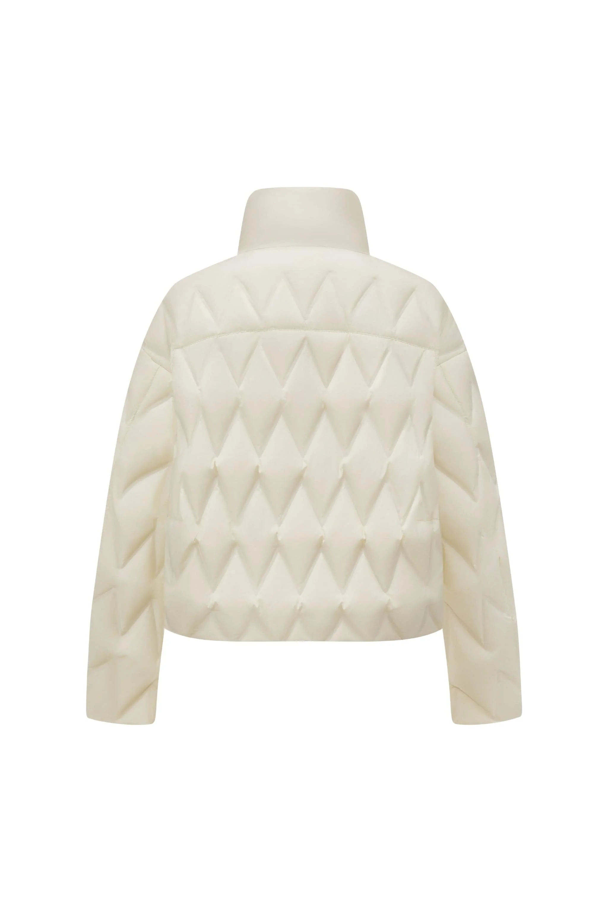 Women's Standing Collar Lightweight Down Jacket - Image 22