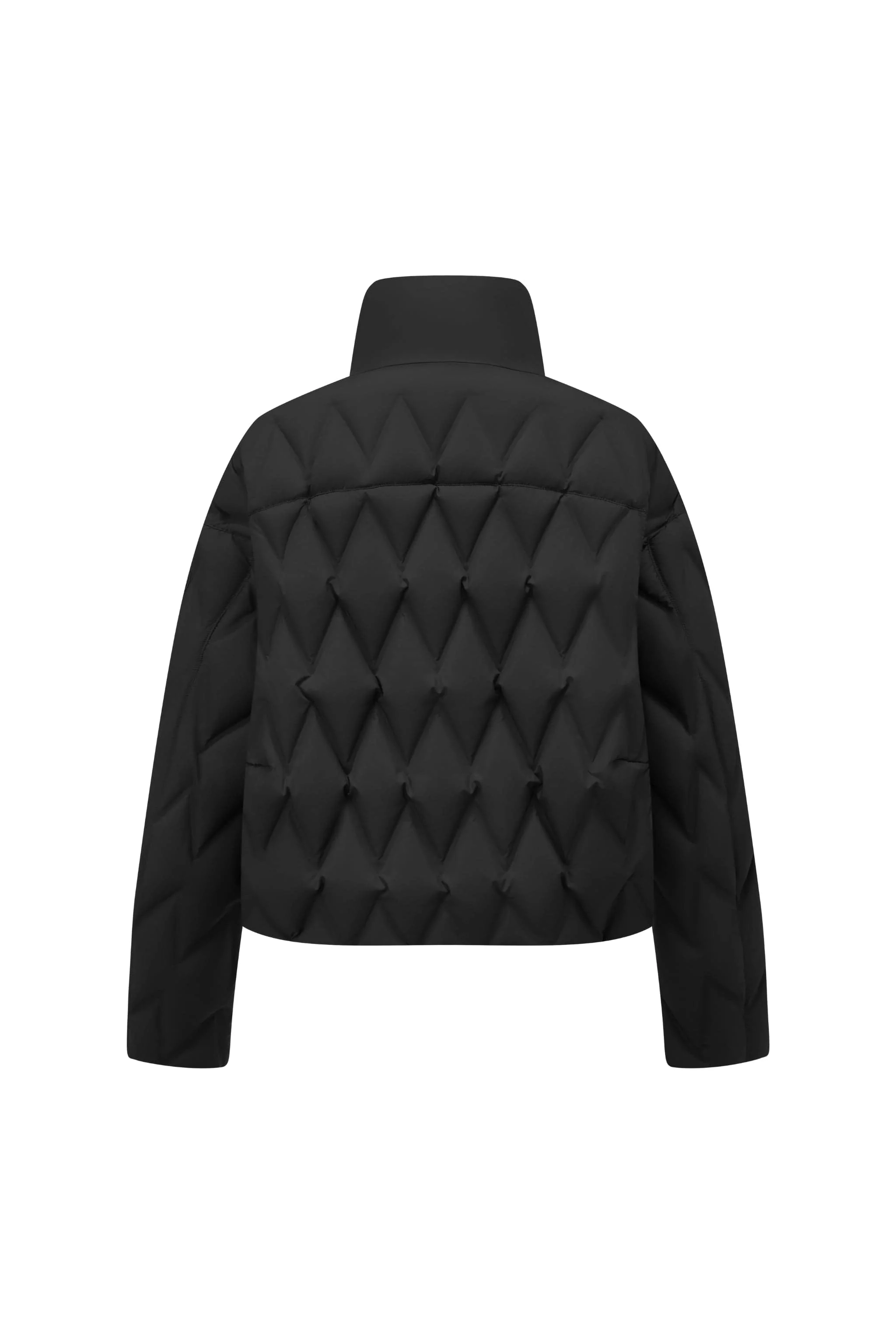 Women's Standing Collar Lightweight Down Jacket - Image 34