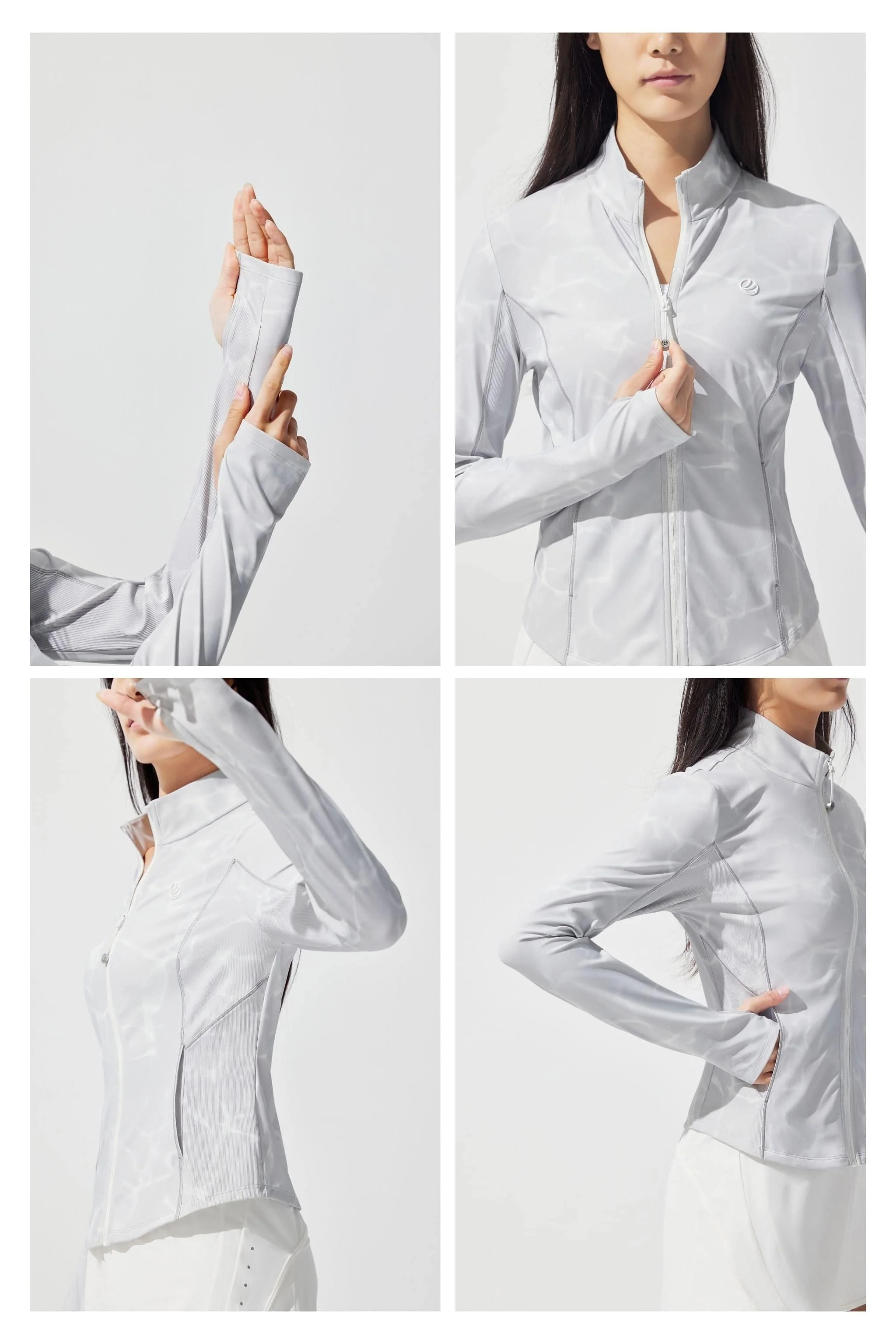 Women's Summer Sports Stand Collar Jacket - Image 11