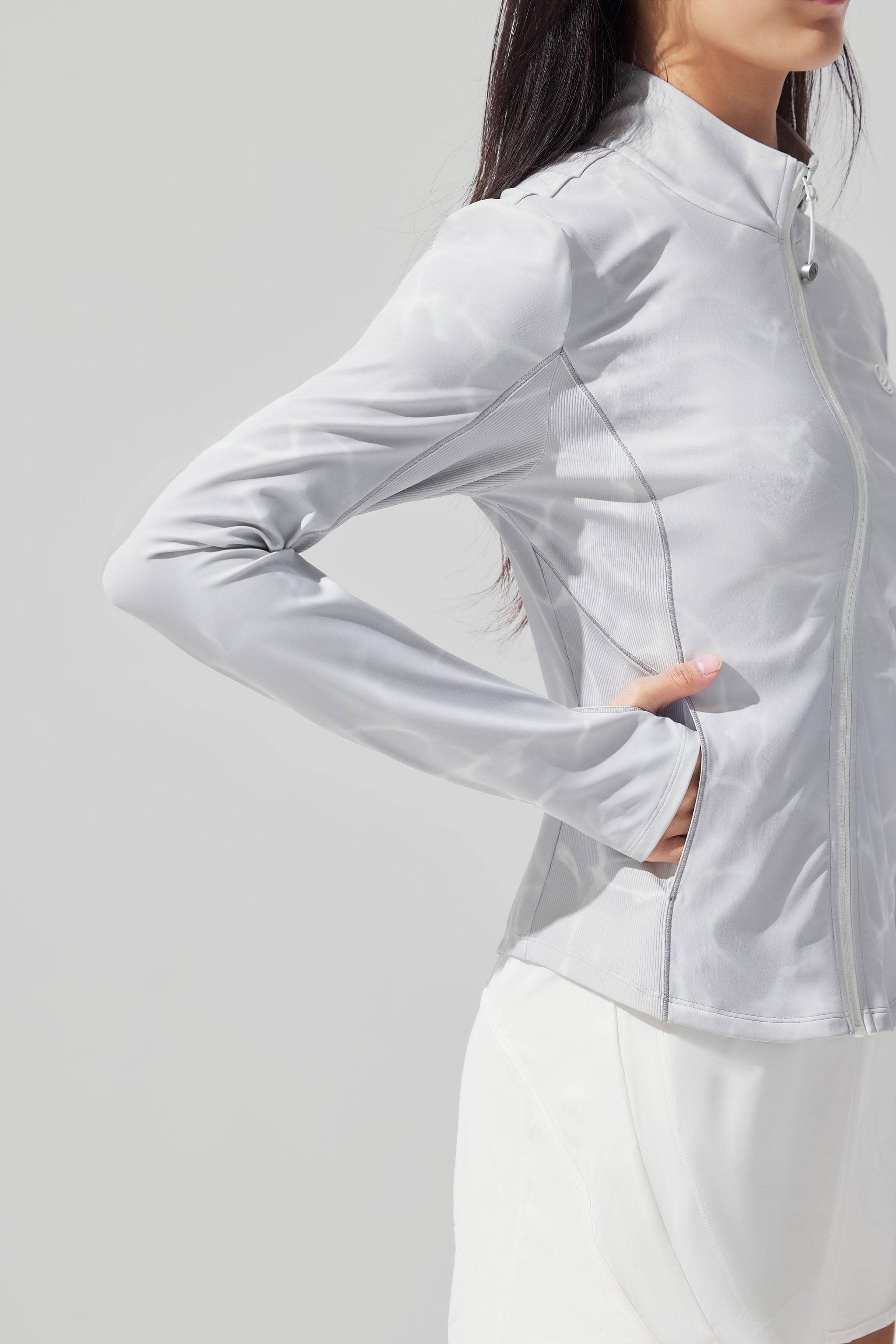 Women's Summer Sports Stand Collar Jacket - Image 7
