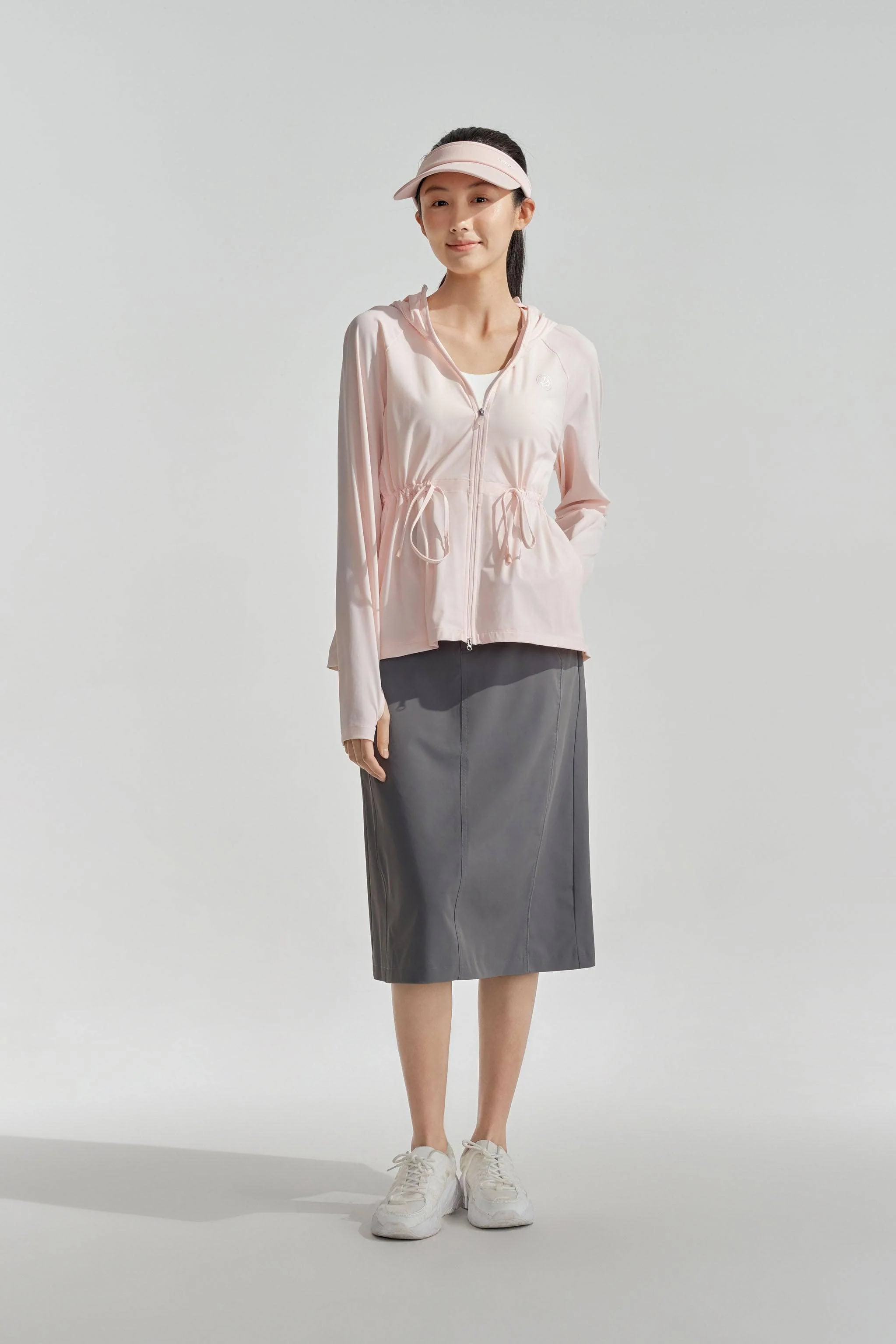 Women's UPF Protection Jacket with Drawstring - Image 10