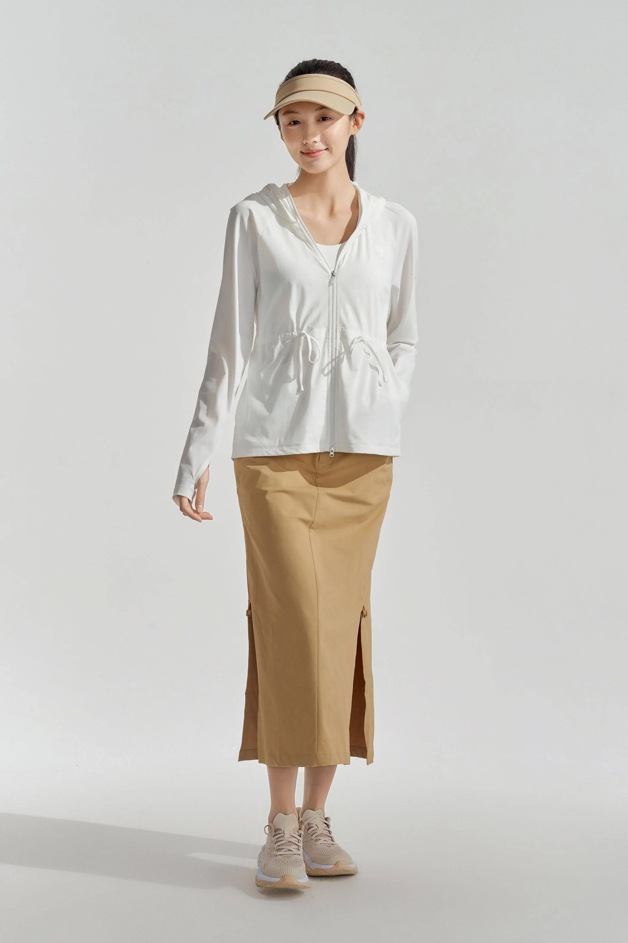 Women's UPF Protection Jacket with Drawstring - Image 3