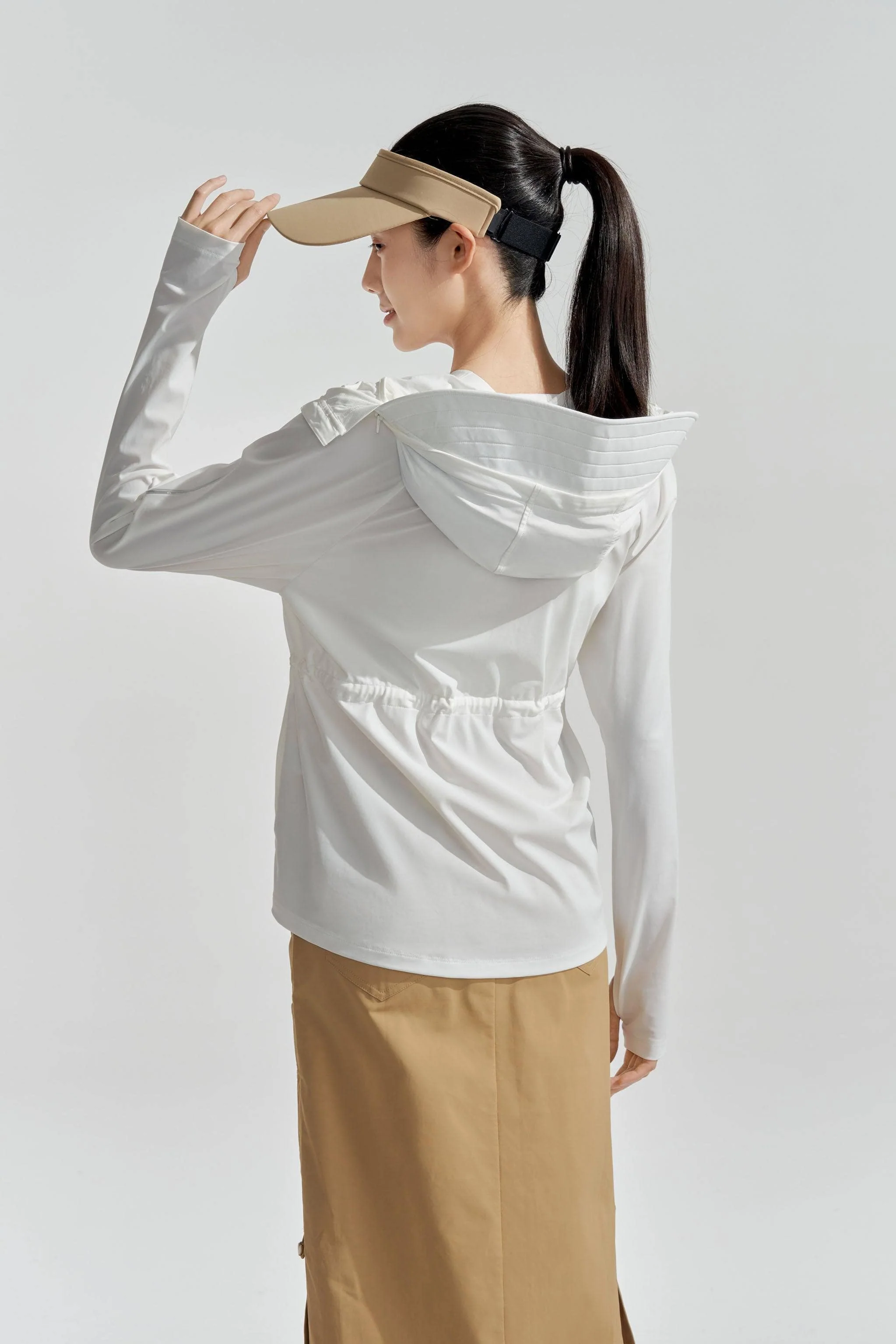 Women's UPF Protection Jacket with Drawstring - Image 4