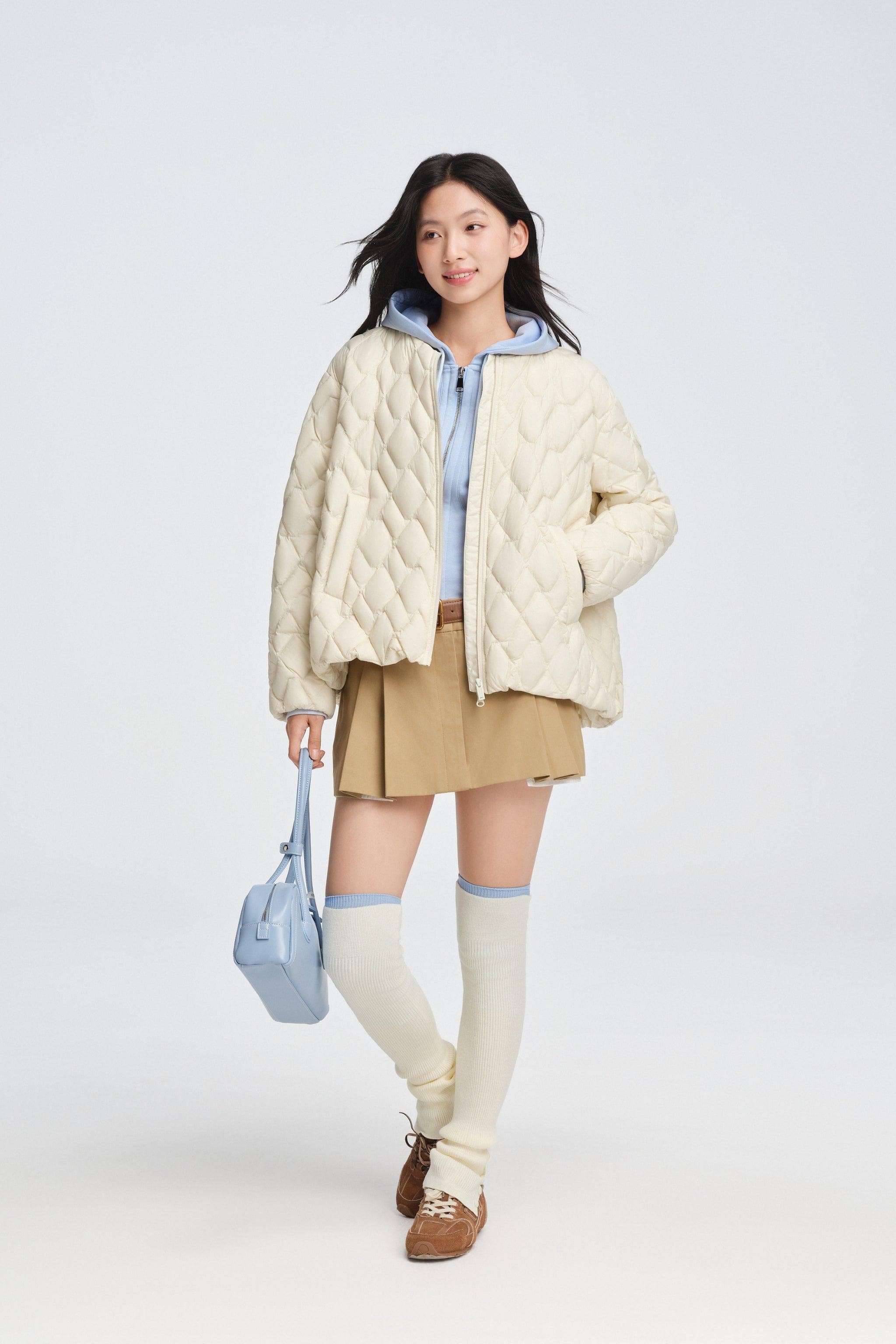 Women's Varsity Down Jacket - Image 11
