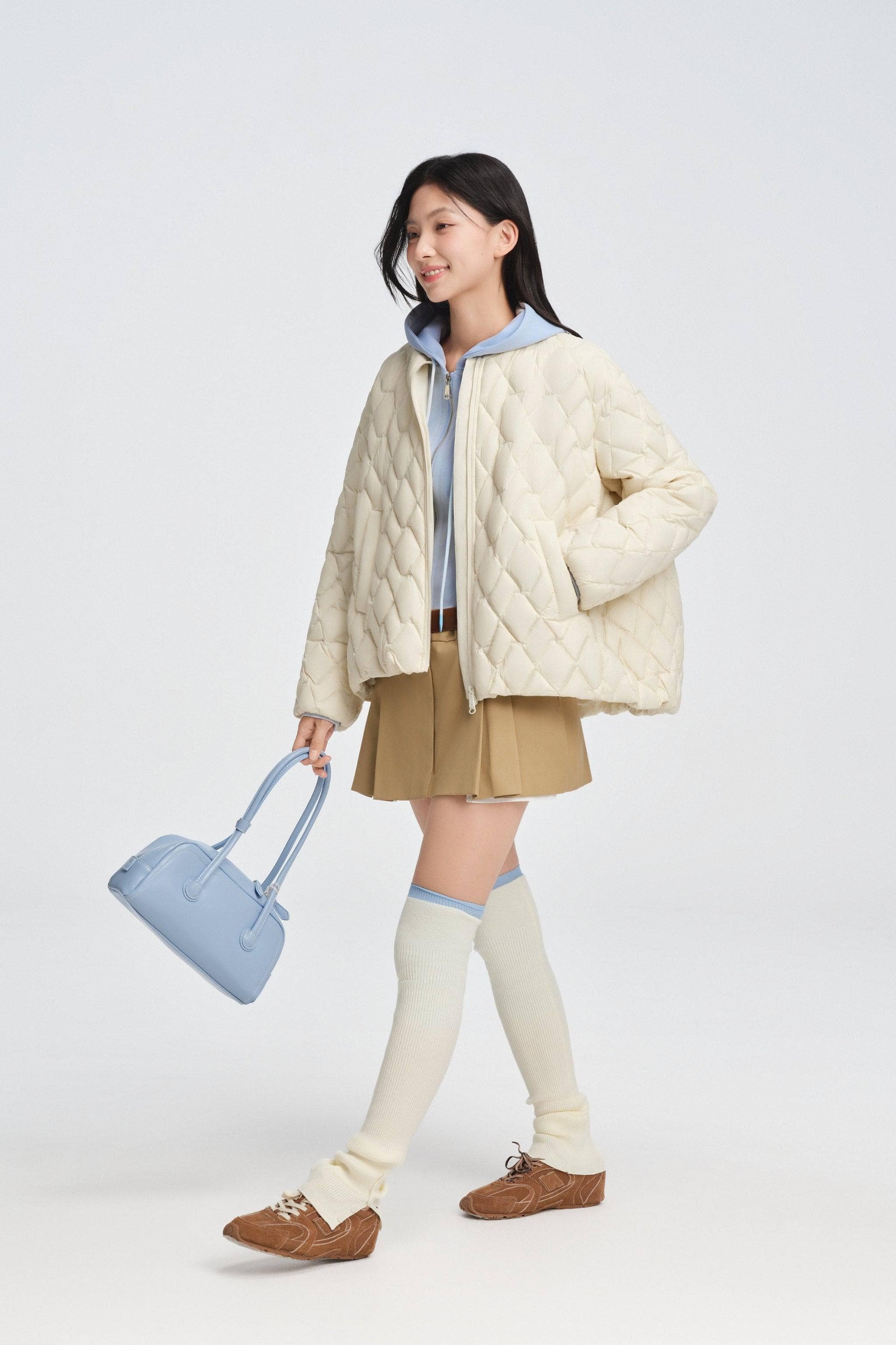 Women's Varsity Down Jacket - Image 13