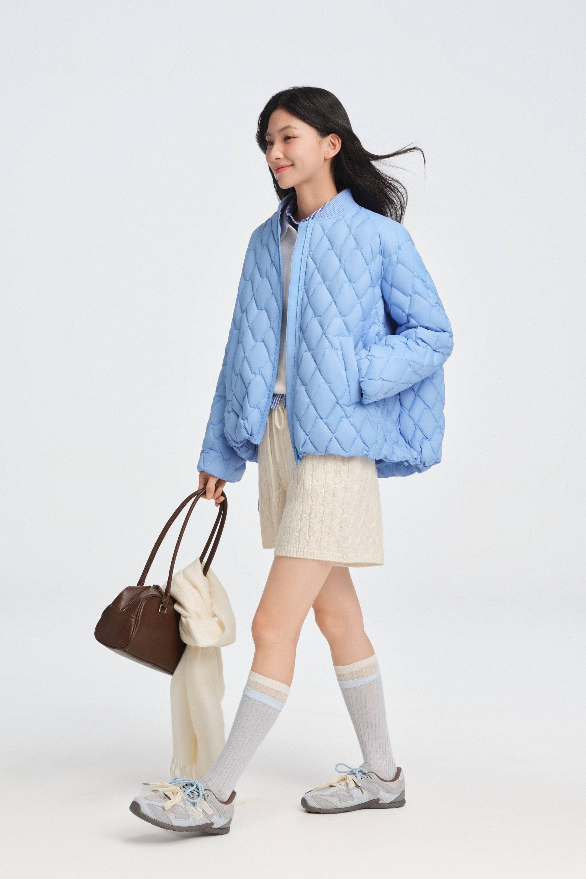Women's Varsity Down Jacket - Image 18
