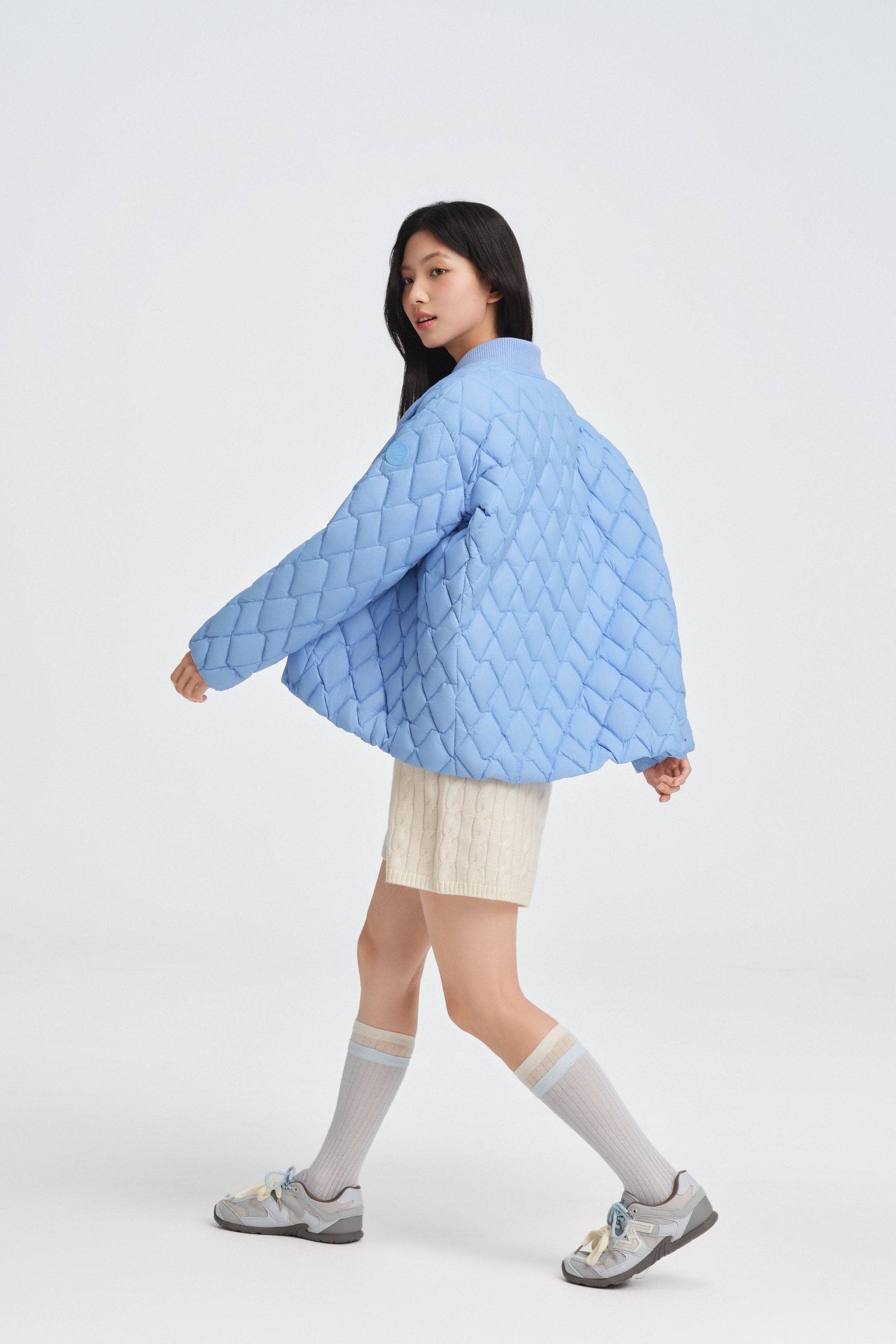 Women's Varsity Down Jacket - Image 19