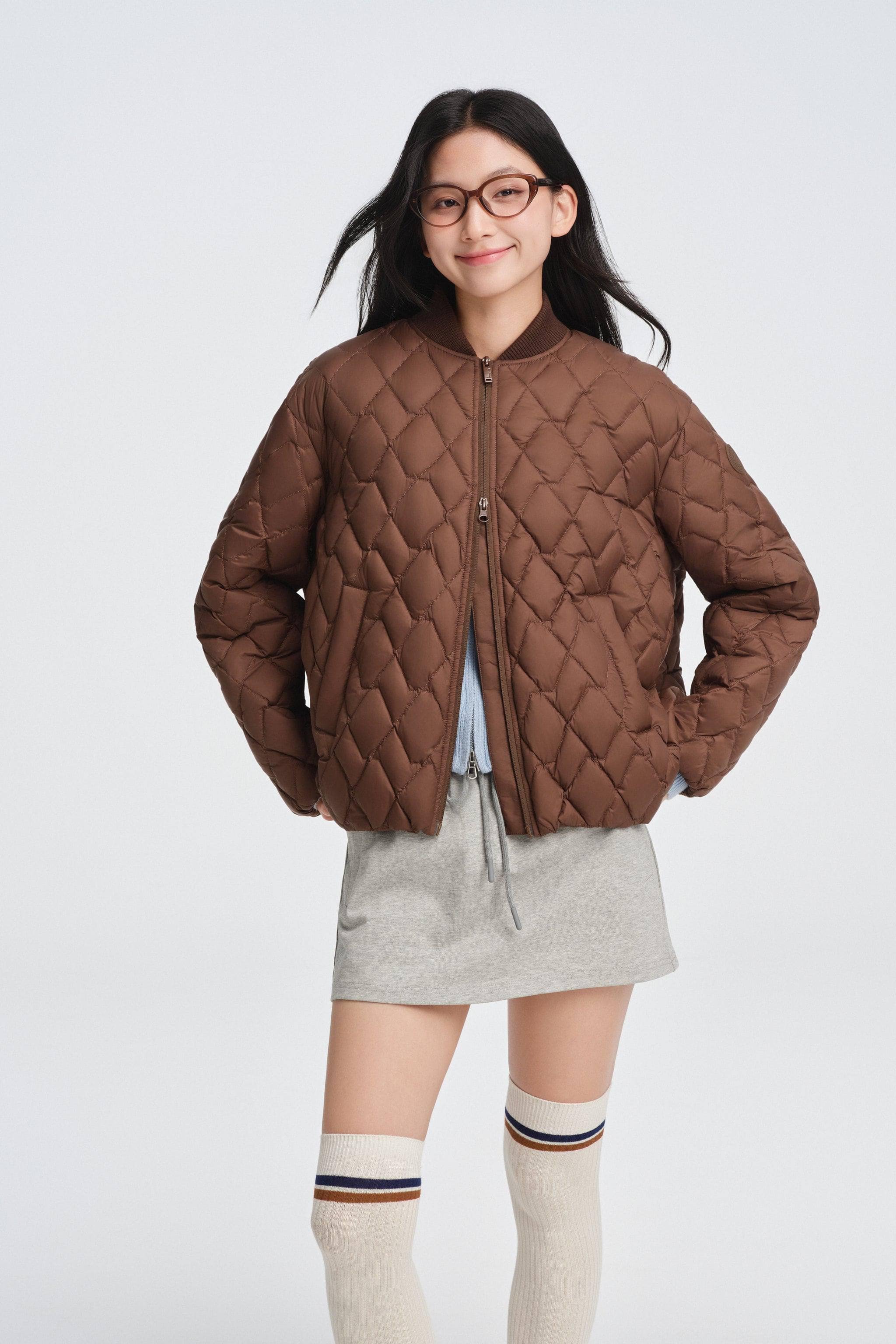Women's Varsity Down Jacket - Image 22