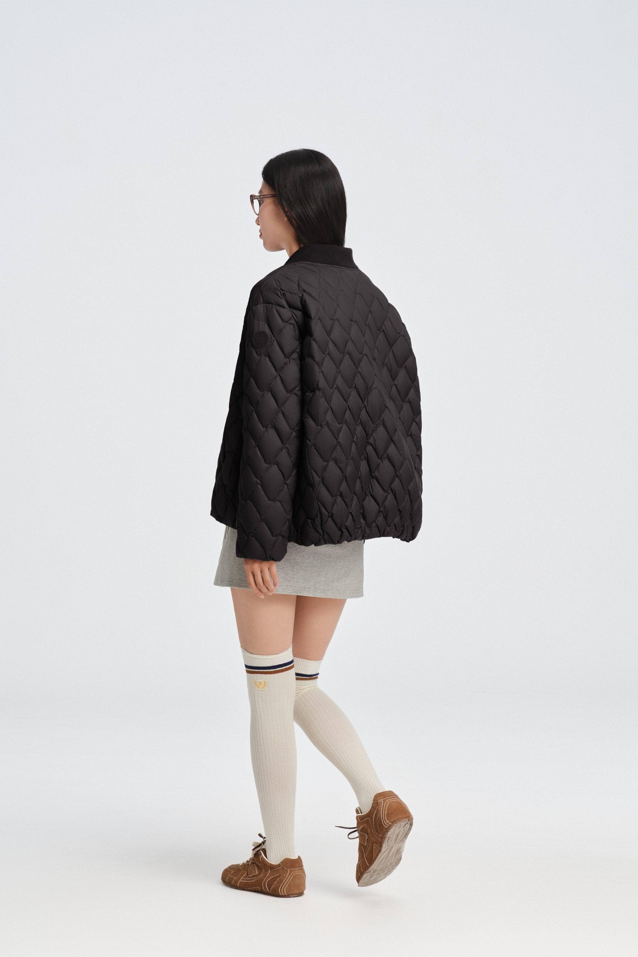 Women's Varsity Down Jacket - Image 4