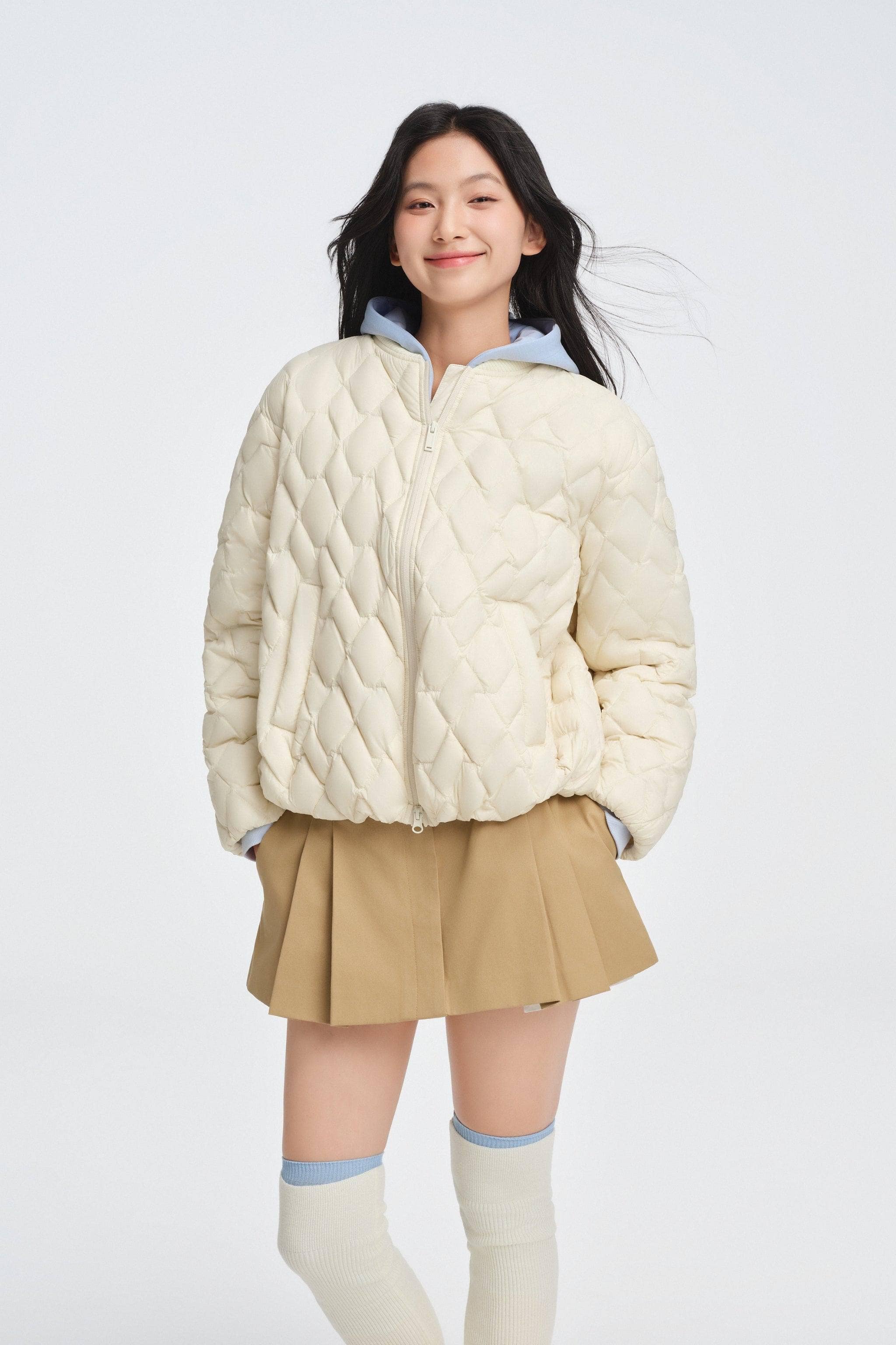 Women's Varsity Down Jacket - Image 9