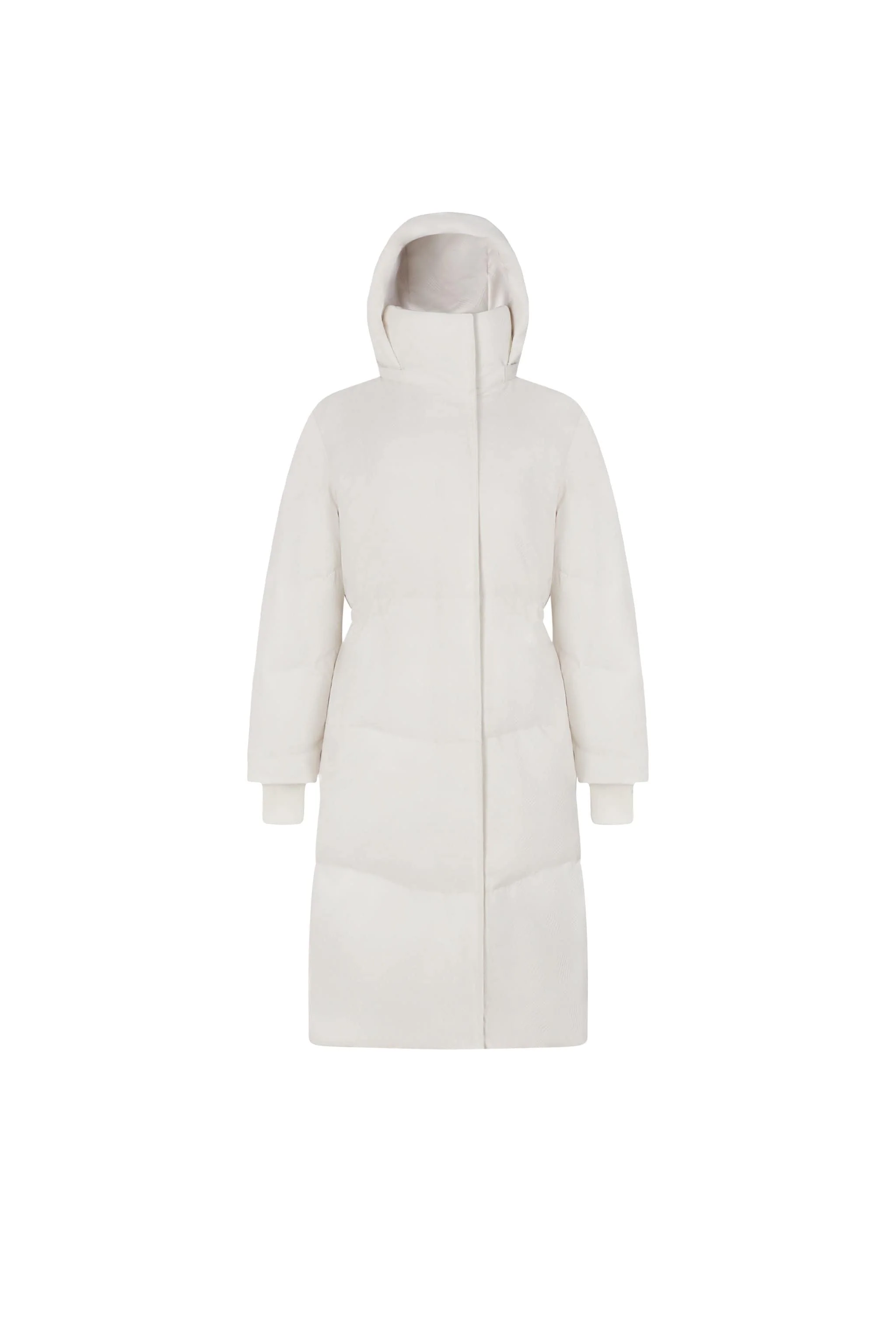 Women's Classic Business Knee Length Goose Down Coat - Image 9