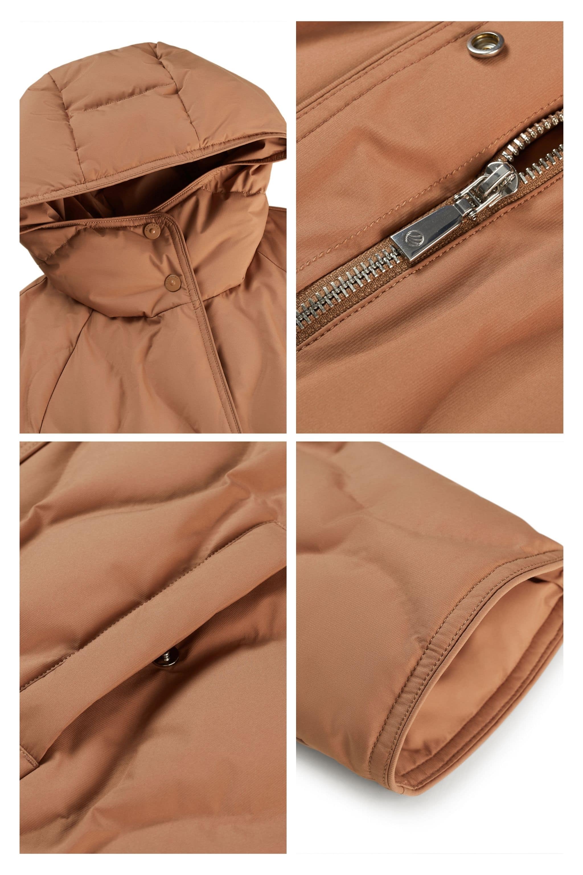 Women's Classic Business Thigh Length Goose Down Coat - Image 6
