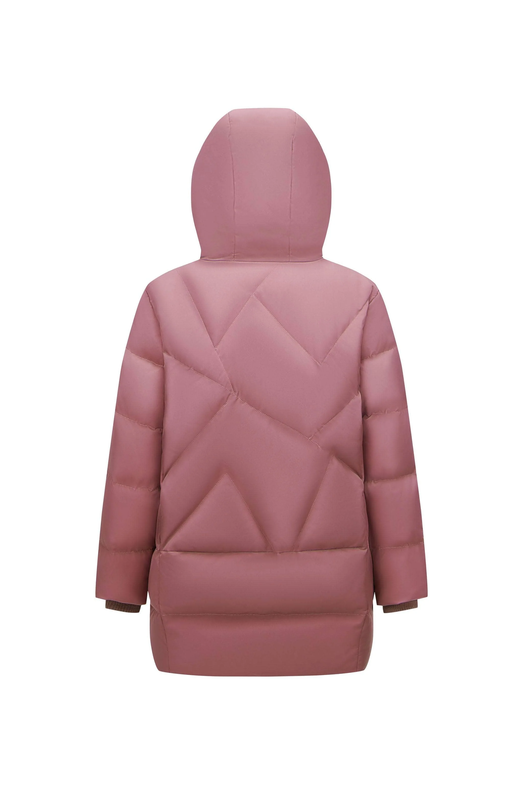 Womens Classic Casual Down Parka 5122 - Image 18