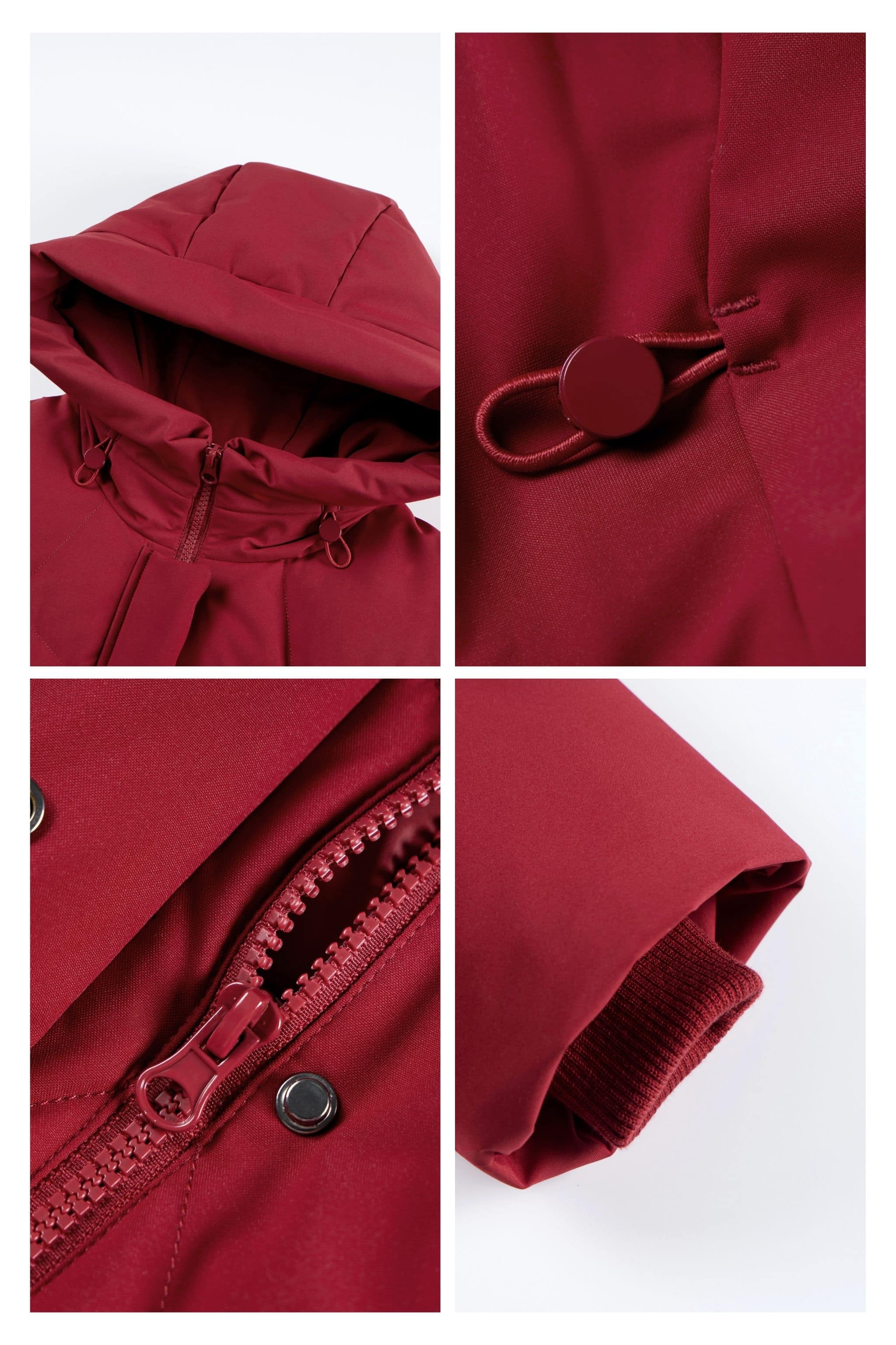 Womens Classic Casual Down Parka 5122 - Image 4