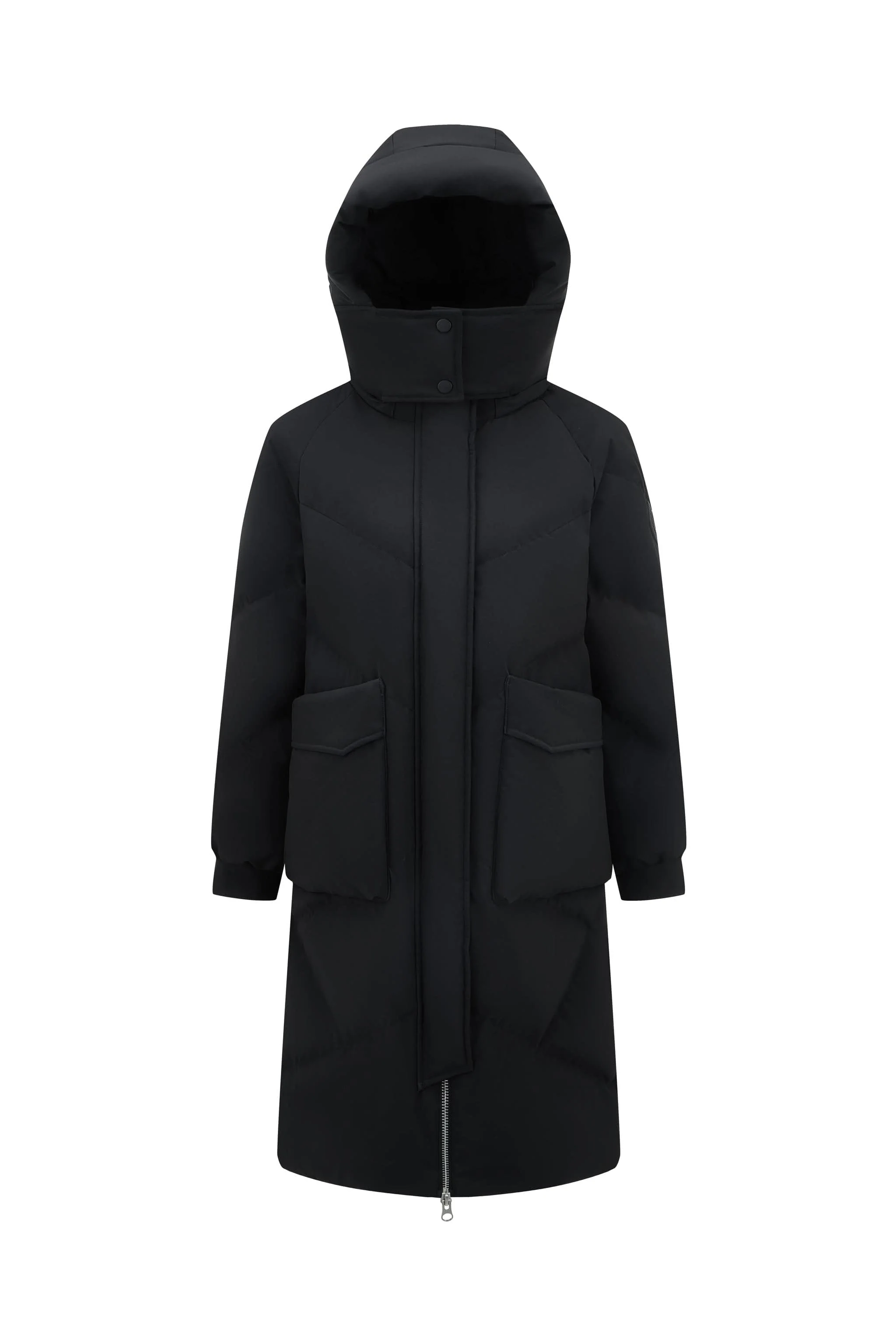 Women's Classic Down Coat with Hood 5252 - Image 13