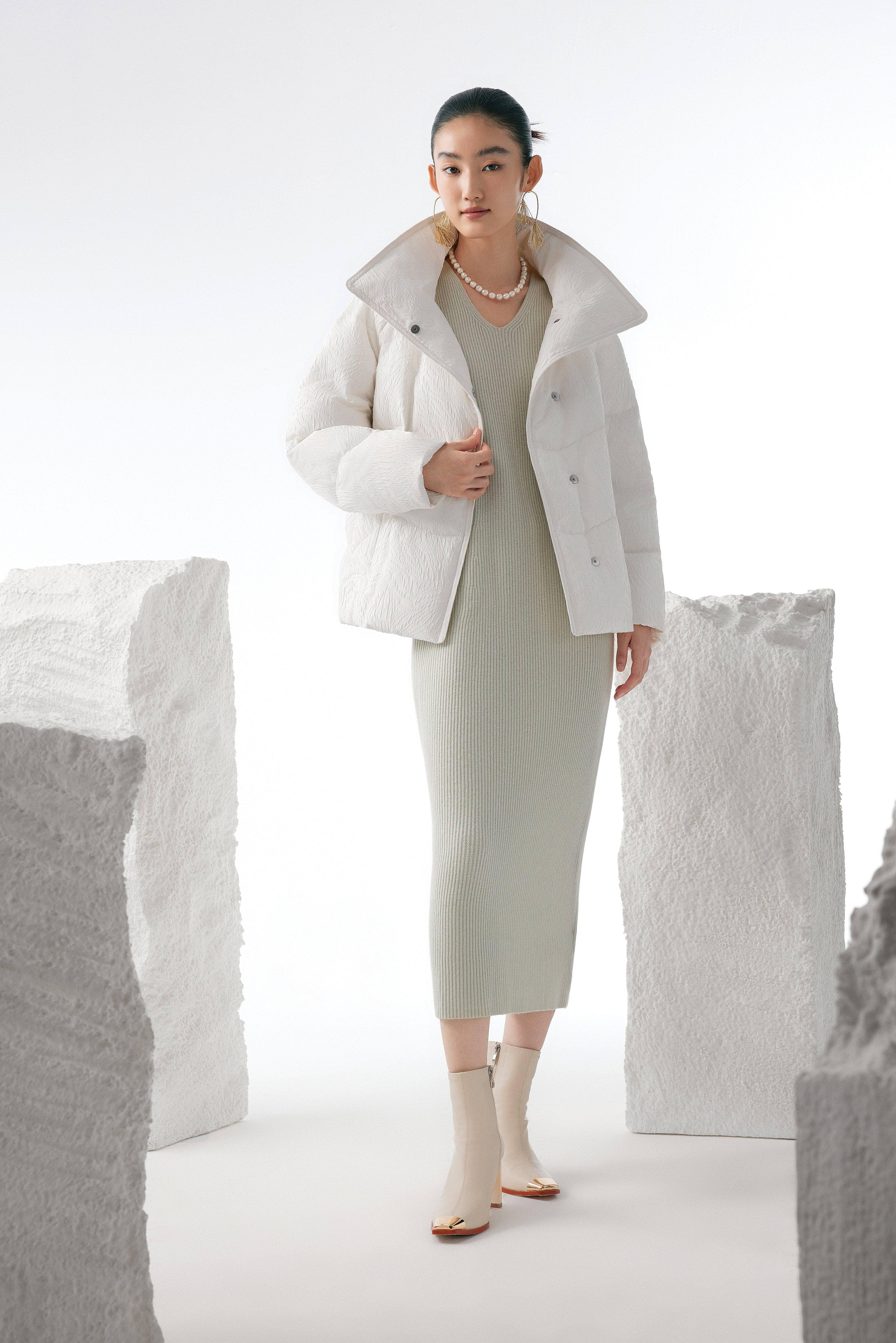 Women's Eastern Aesthetic Goose Down Jacket - Image 16