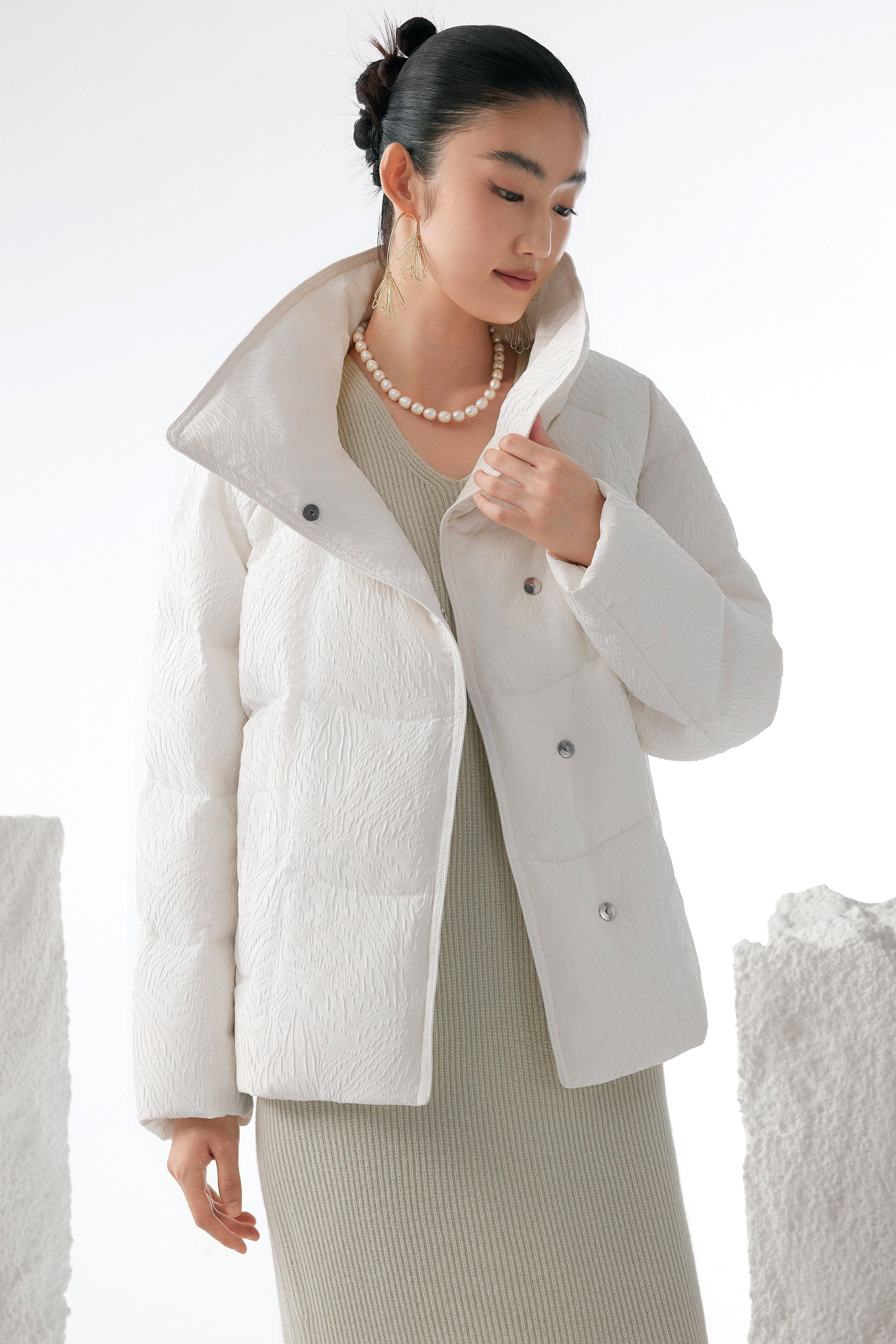 Women's Eastern Aesthetic Goose Down Jacket - Image 17