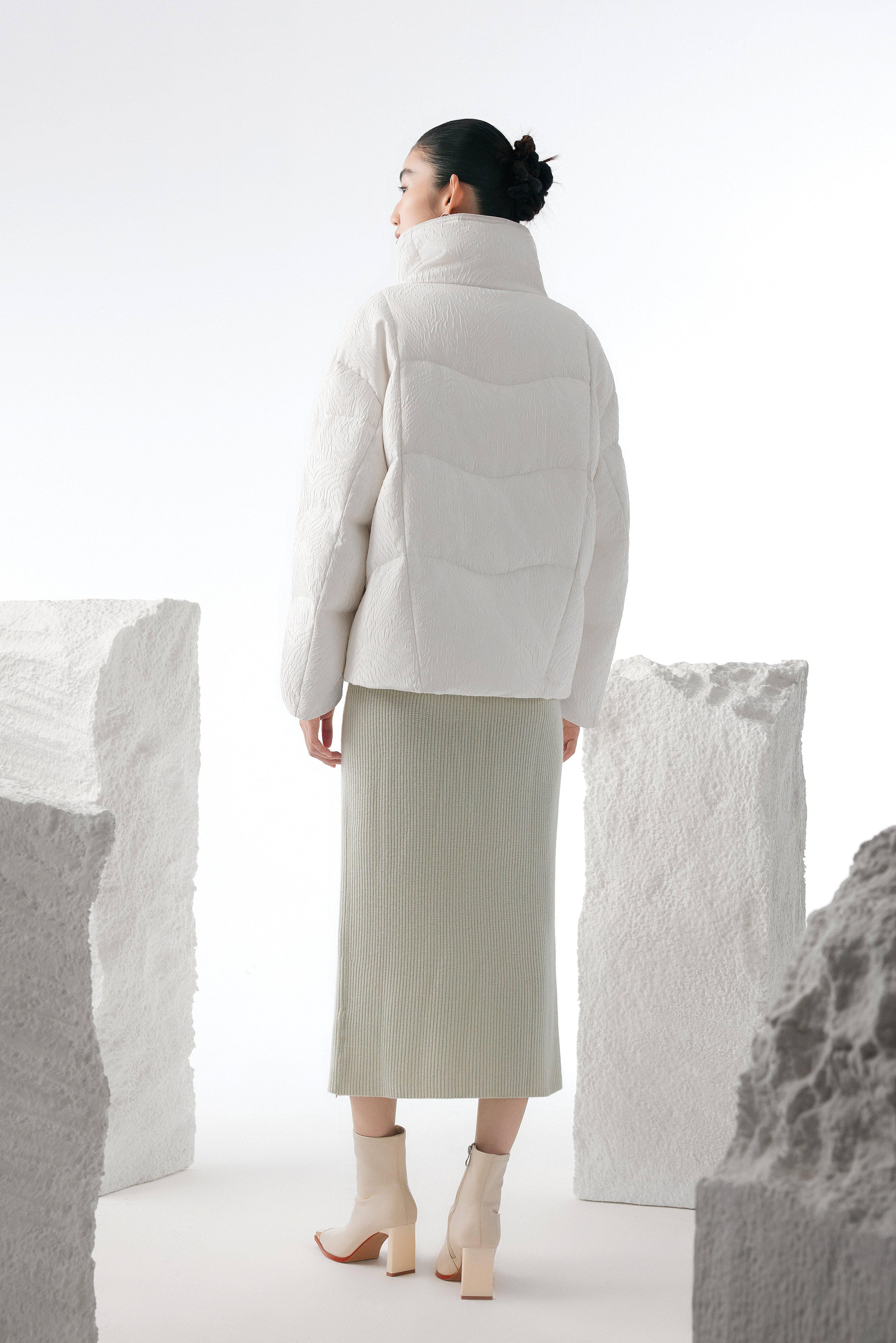 Women's Eastern Aesthetic Goose Down Jacket - Image 18