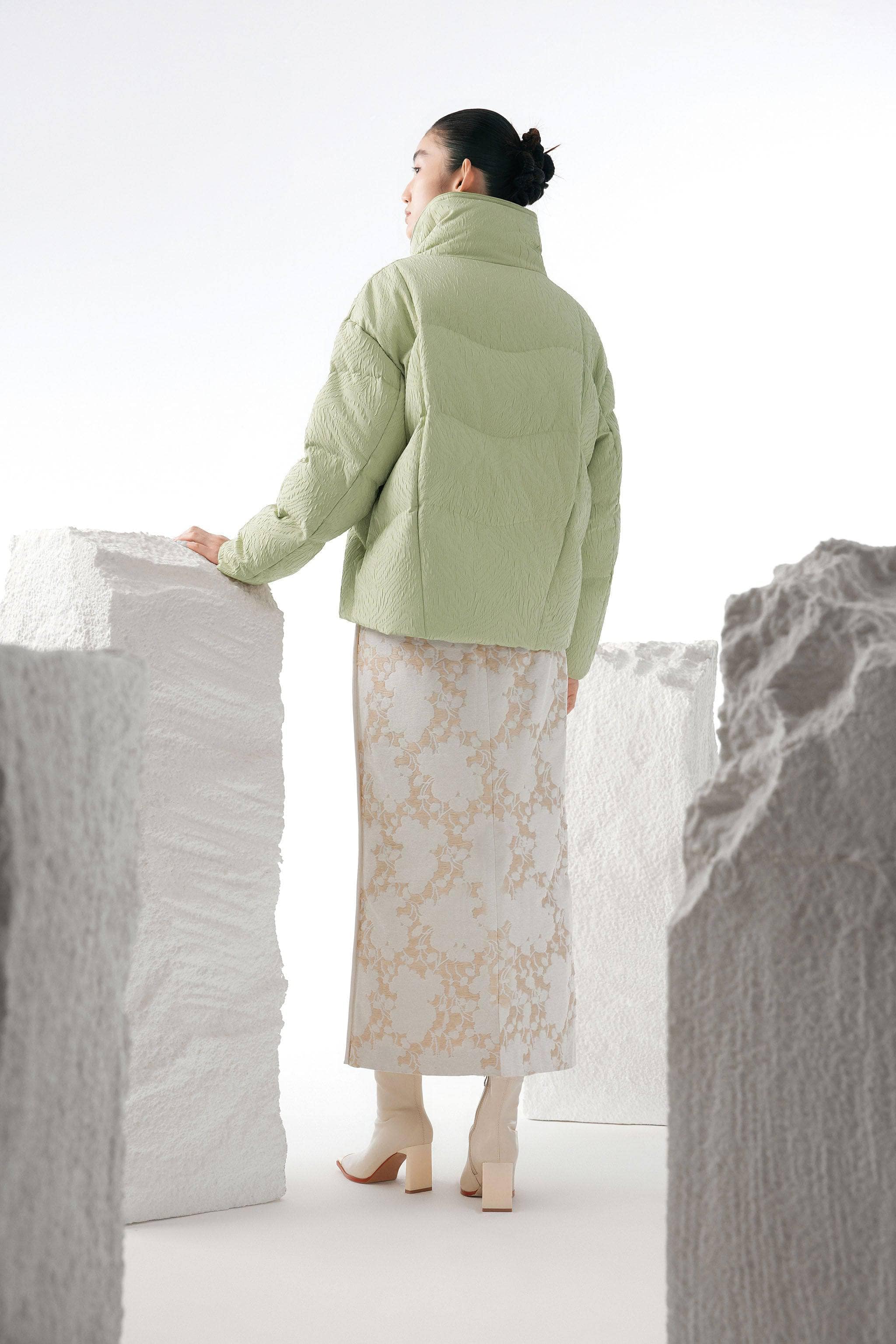 Women's Eastern Aesthetic Goose Down Jacket - Image 6