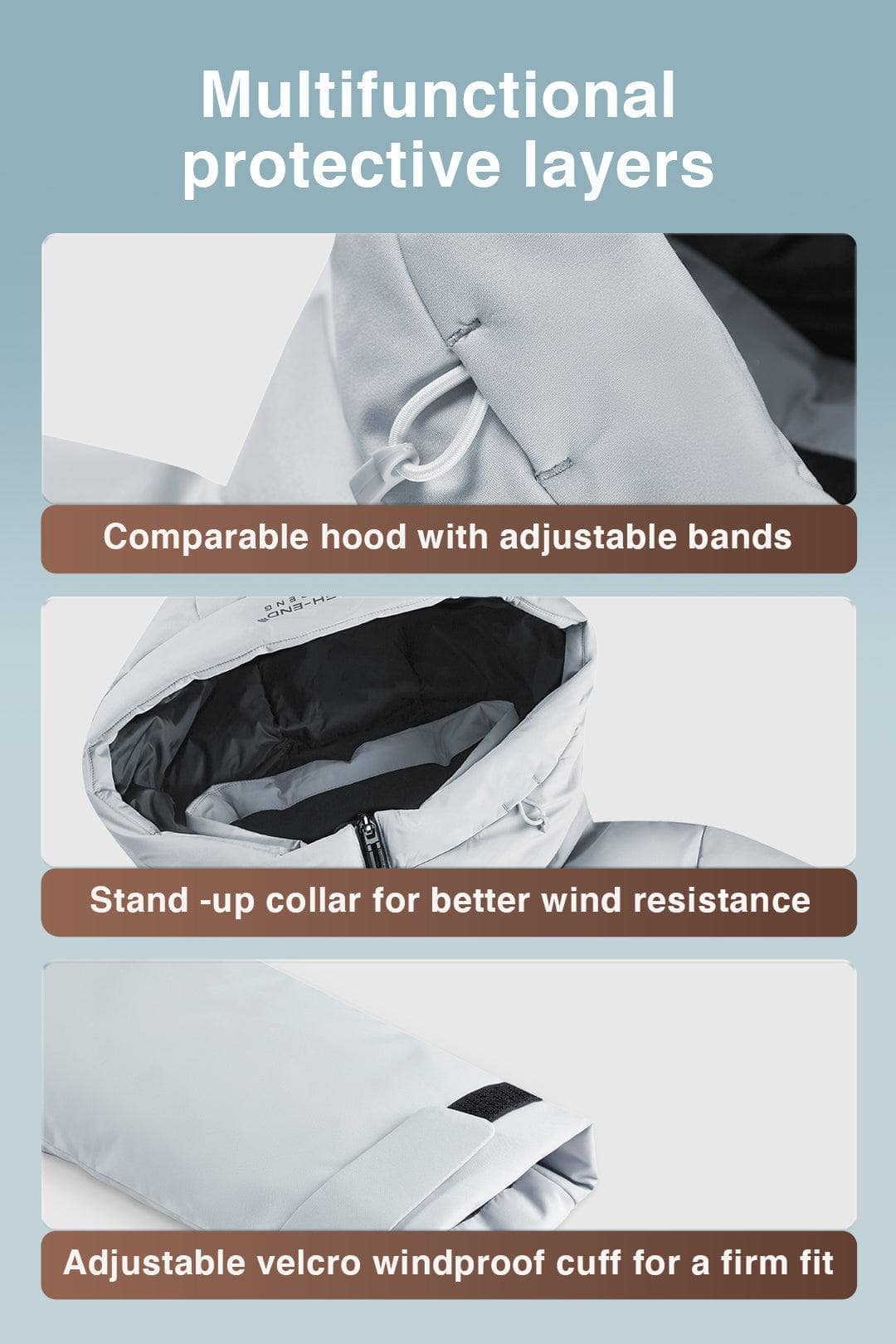 GORE-TEX® Full Length Corset Goose Down Jacket - Image 11
