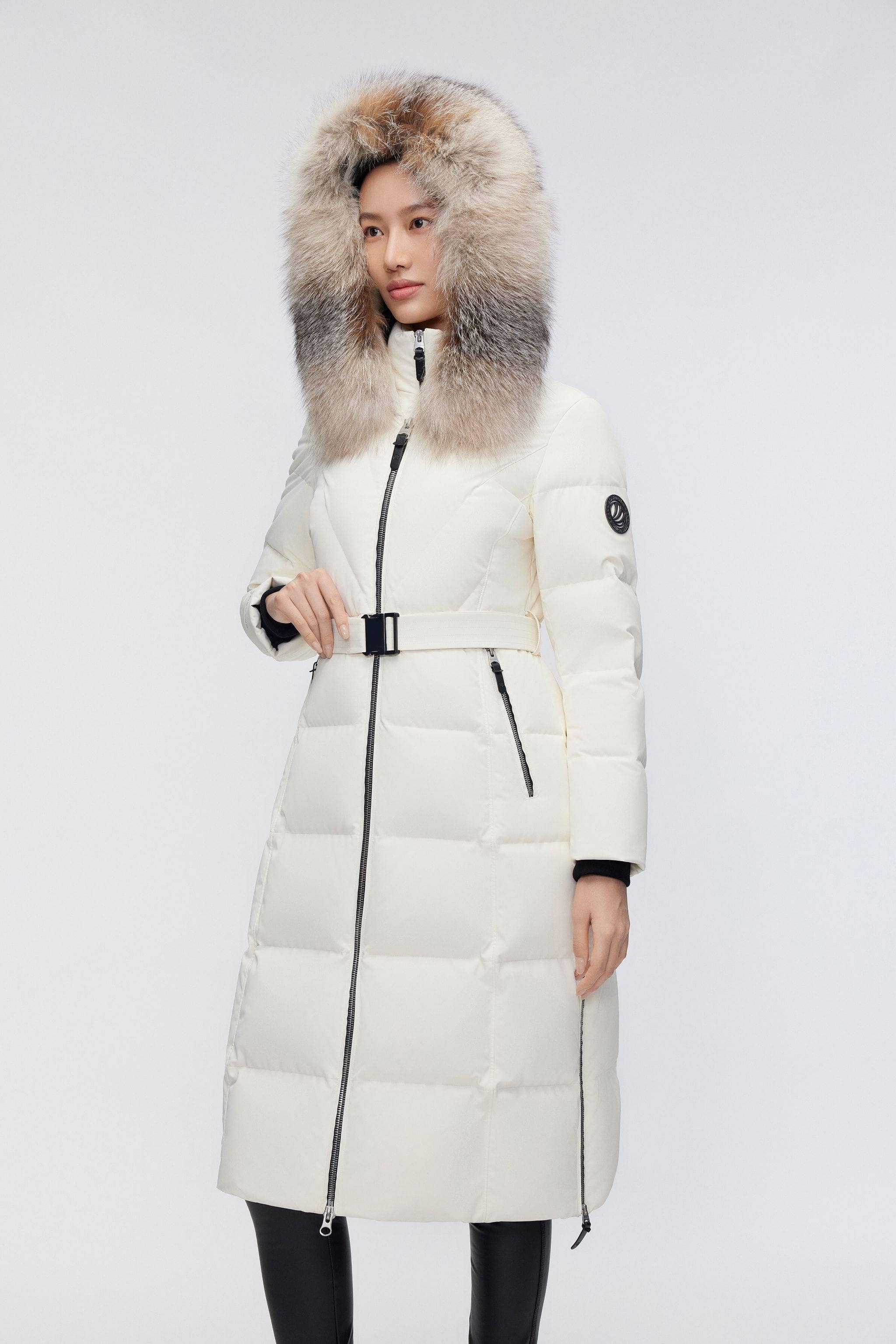 Women's Premium Extreme Goose Down Full Length Coat - Image 4