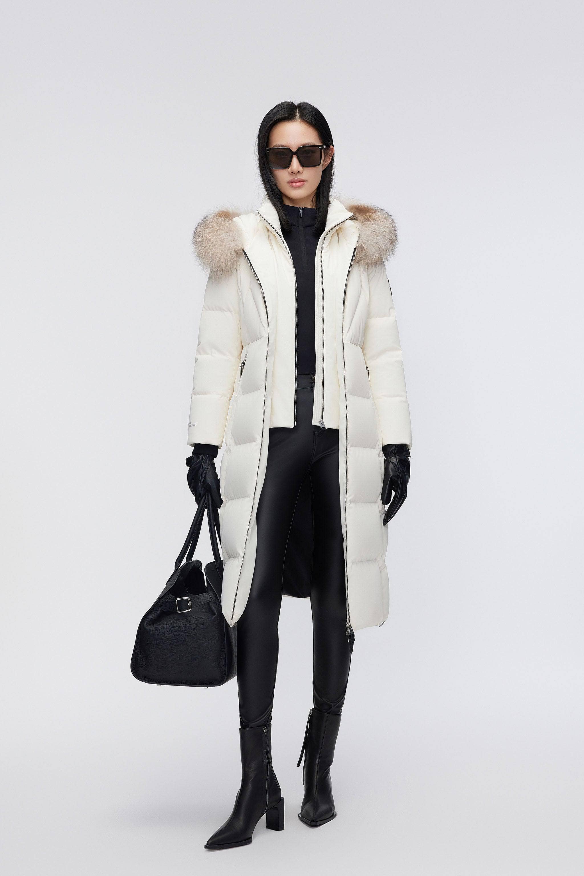 Women's Premium Extreme Goose Down Full Length Coat - Image 8