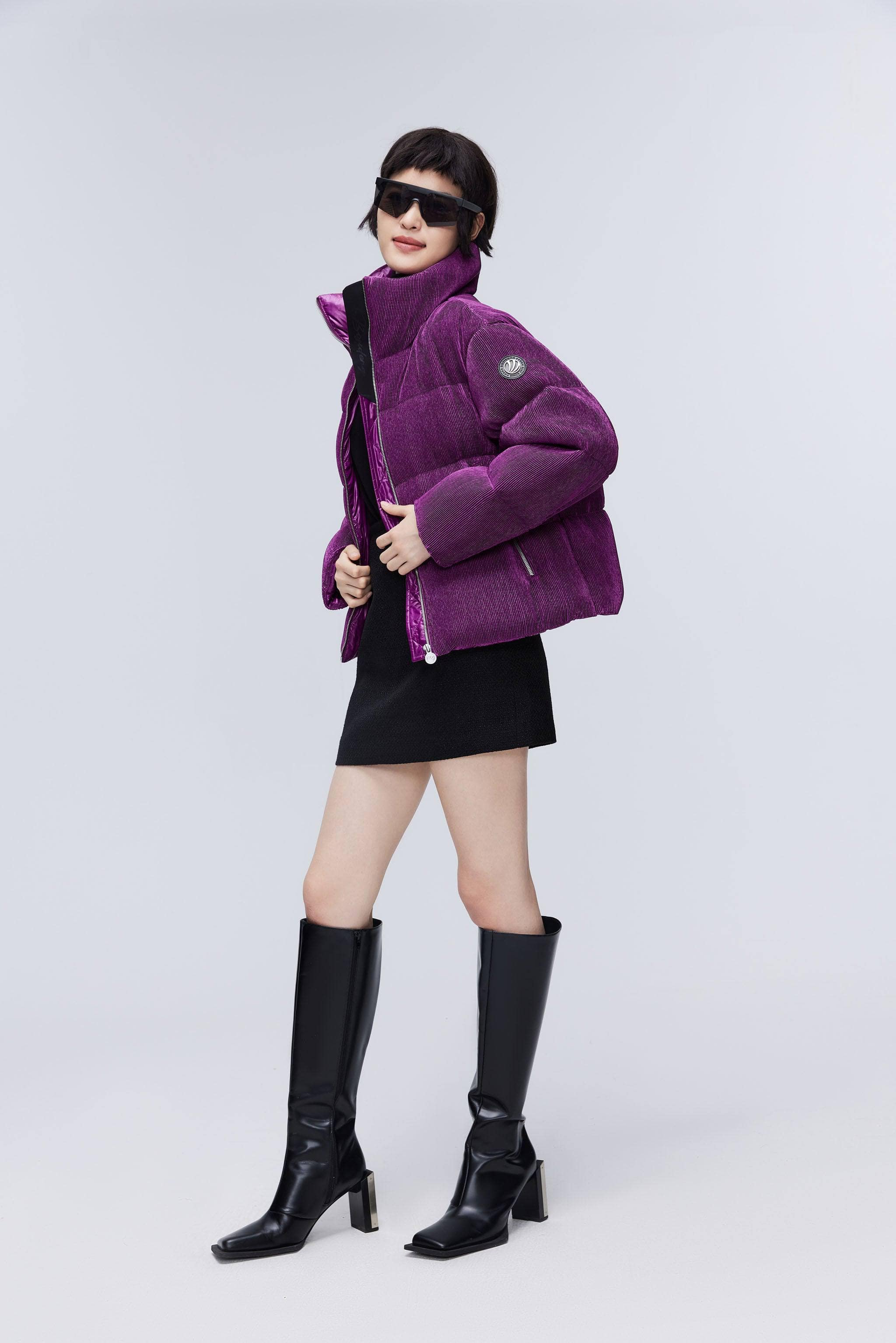 Womens Premium Puffer Goose Down Jacket 3182 - Image 3