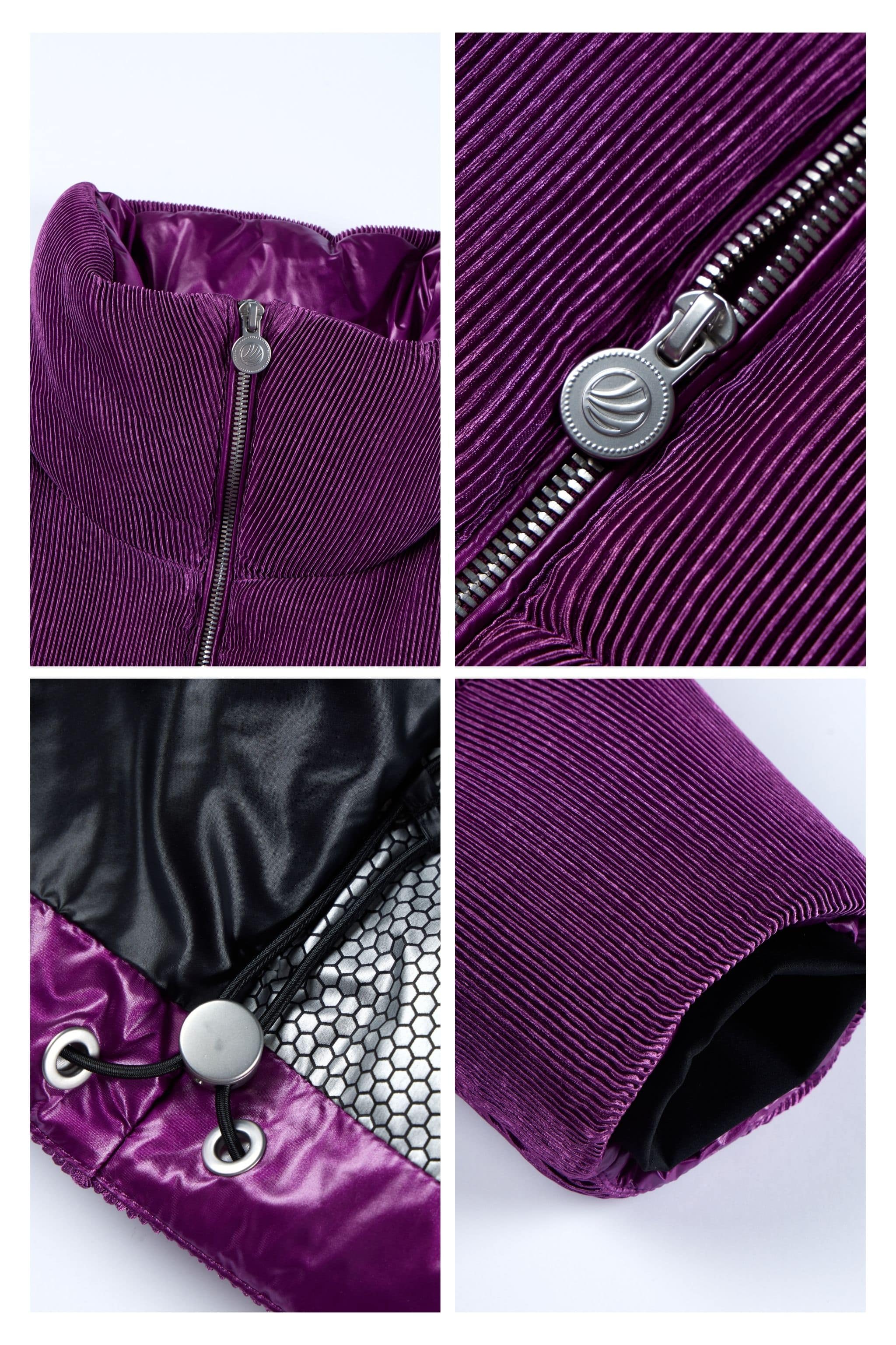 Womens Premium Puffer Goose Down Jacket 3182 - Image 7