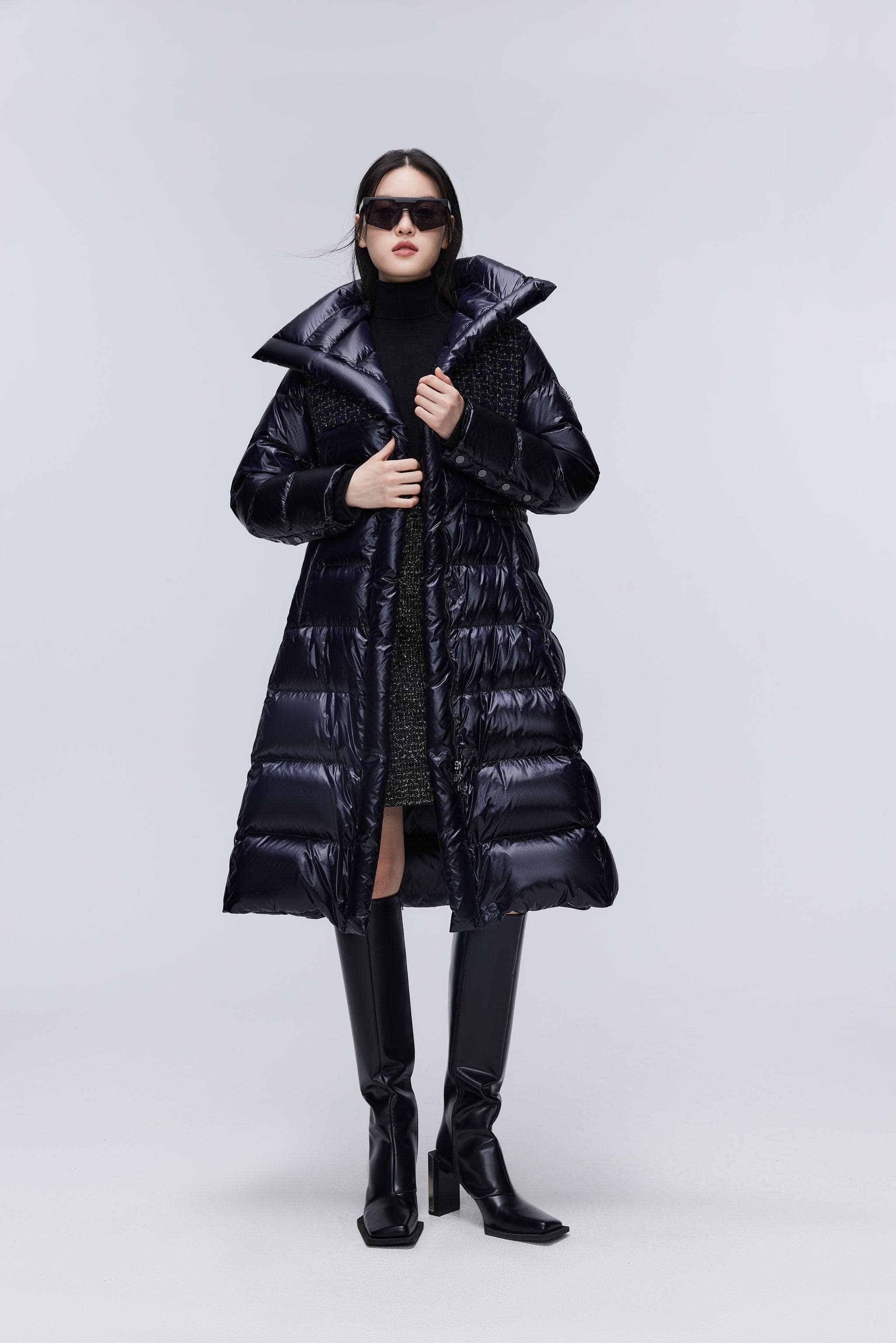 Women's Premium Puffer Goose Down Jacket 3192 - Image 11