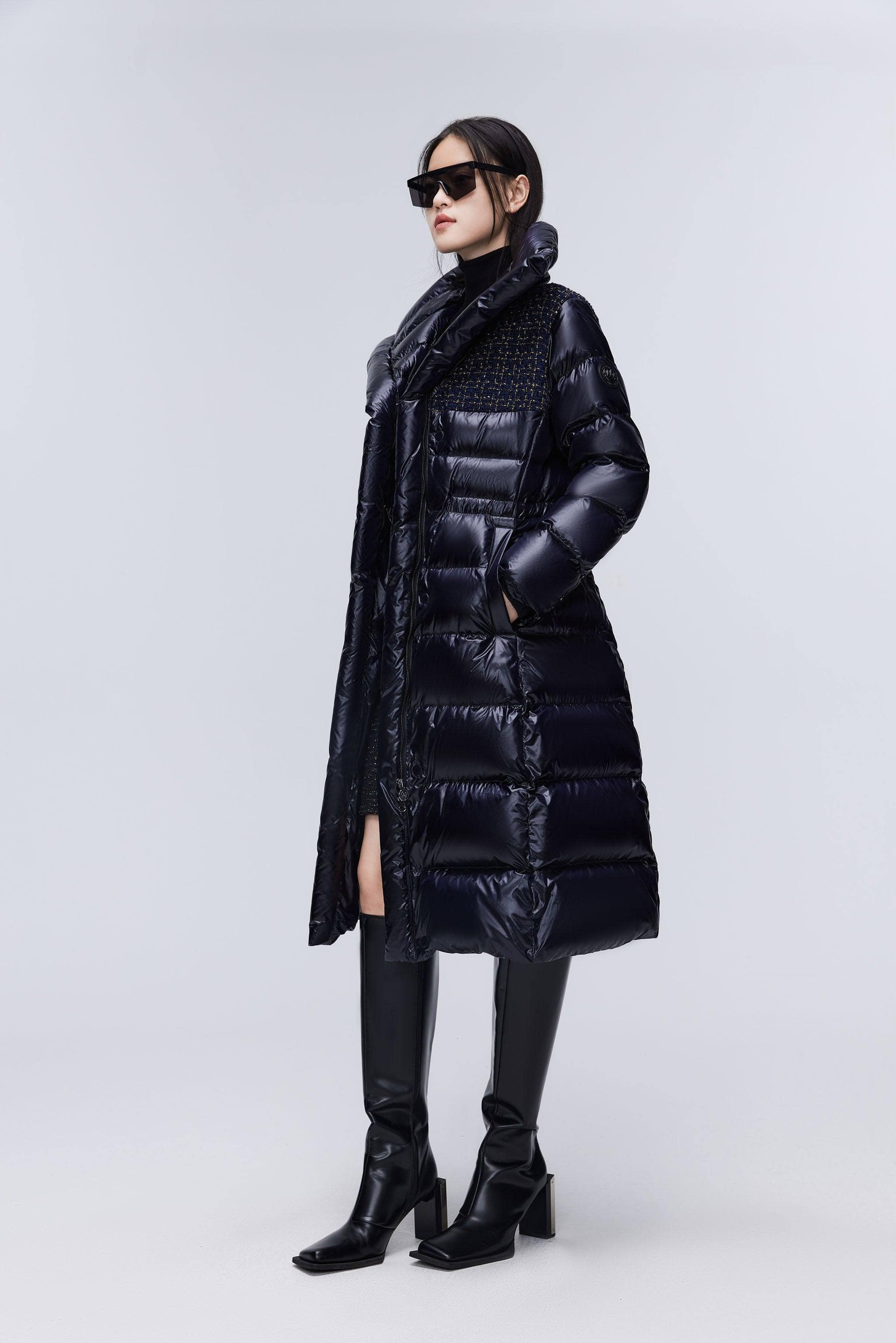 Women's Premium Puffer Goose Down Jacket 3192 - Image 12