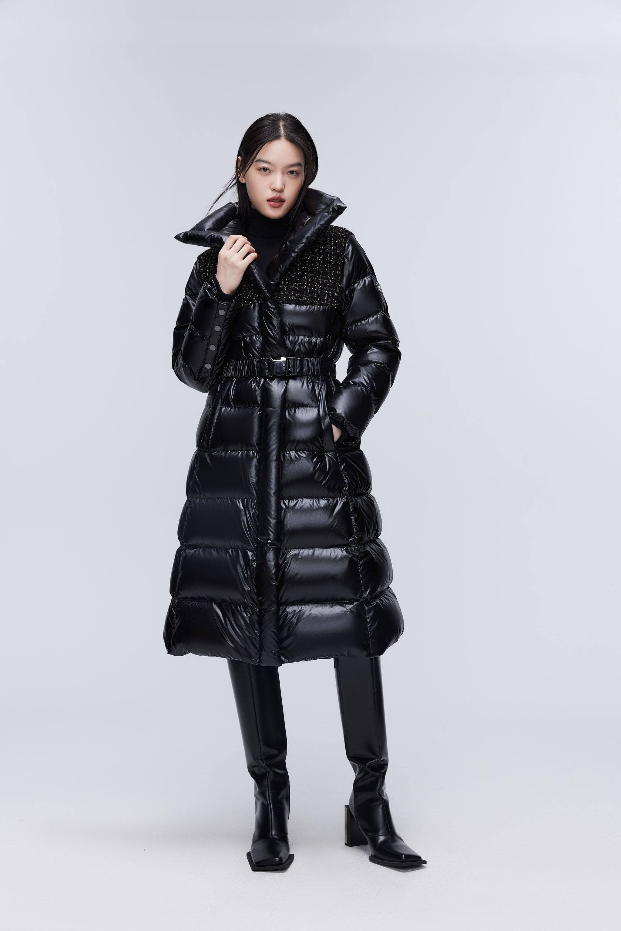Women's Premium Puffer Goose Down Jacket 3192 - Image 7