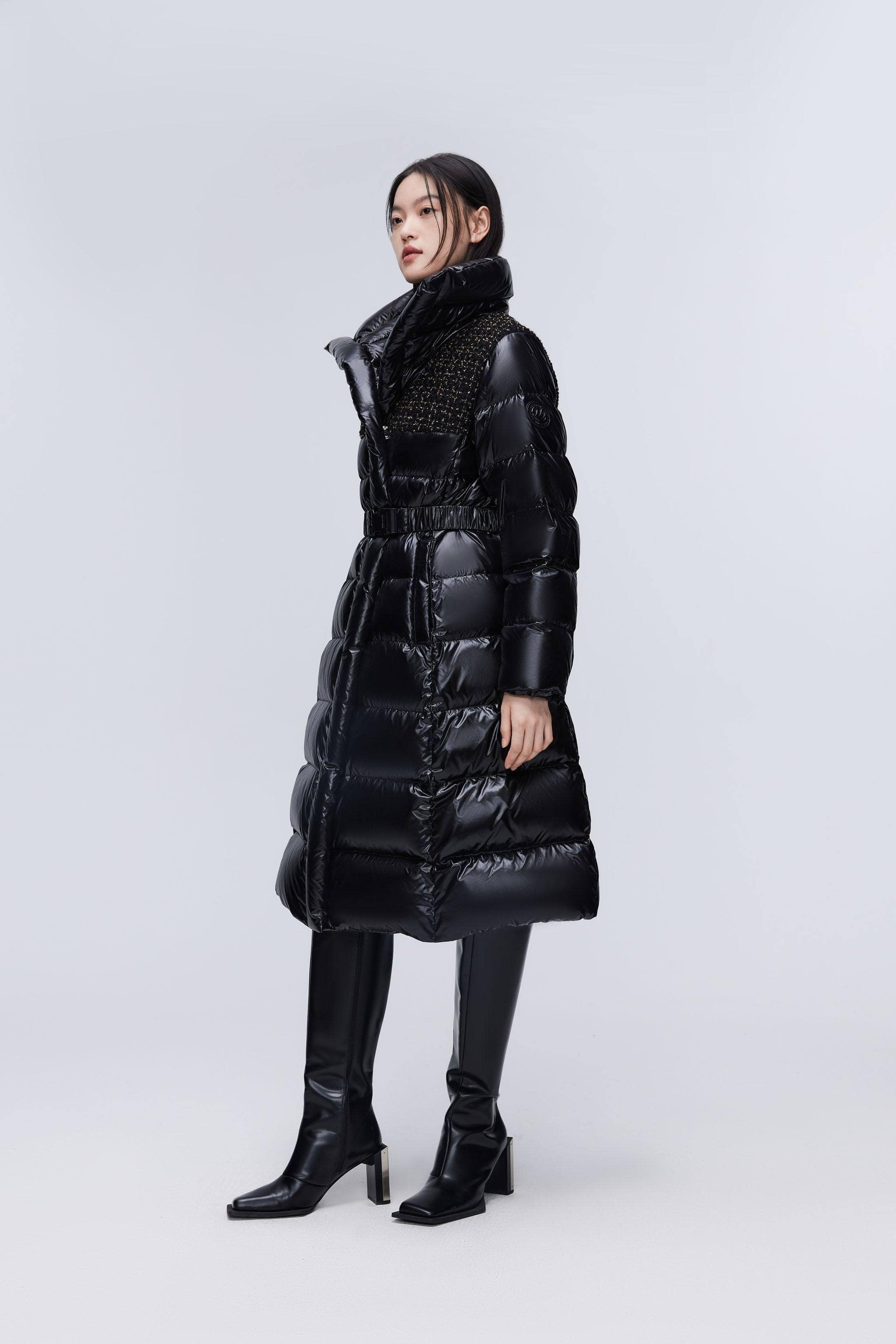 Women's Premium Puffer Goose Down Jacket 3192 - Image 8
