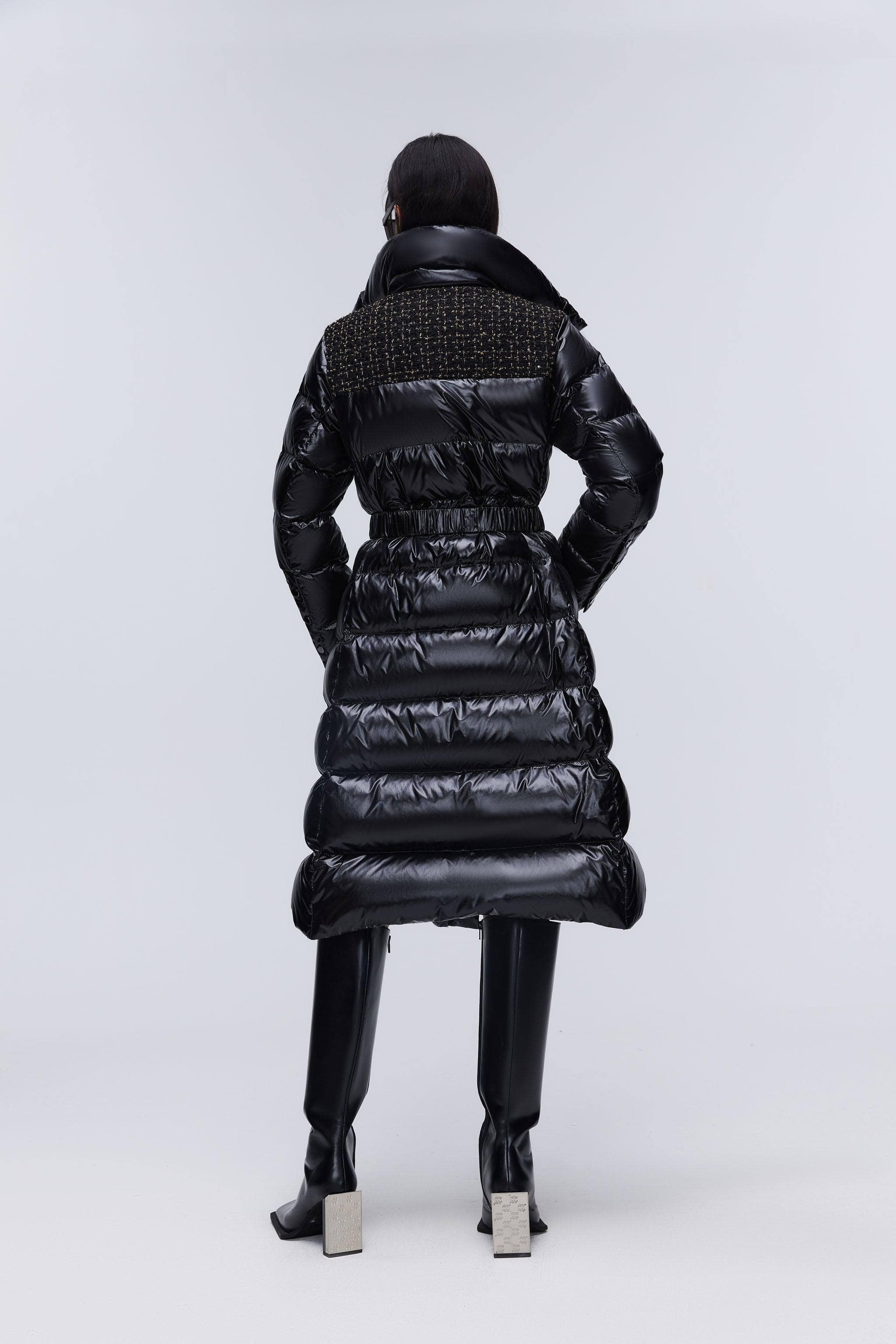 Women's Premium Puffer Goose Down Jacket 3192 - Image 9